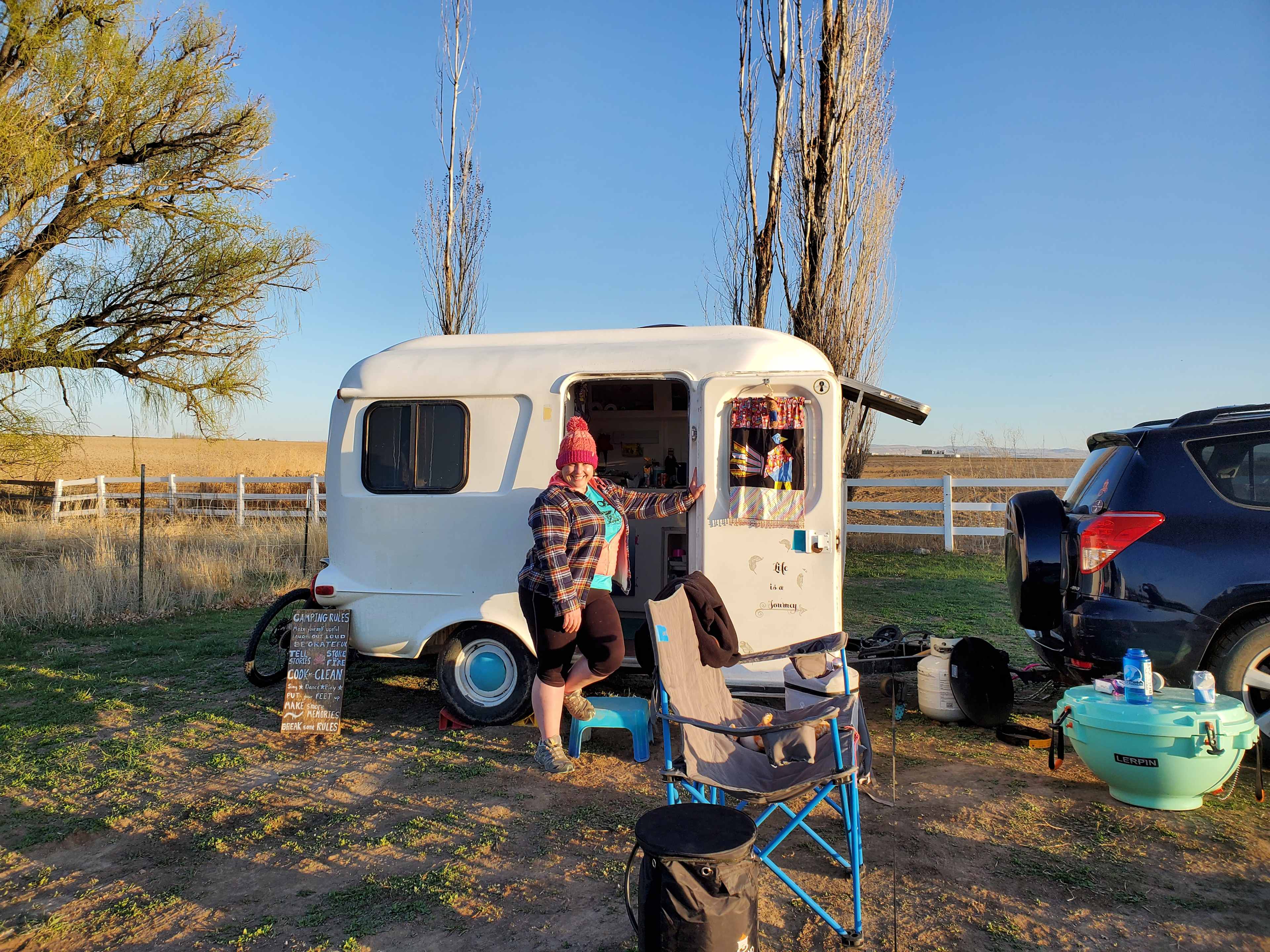 Country Camping close to town