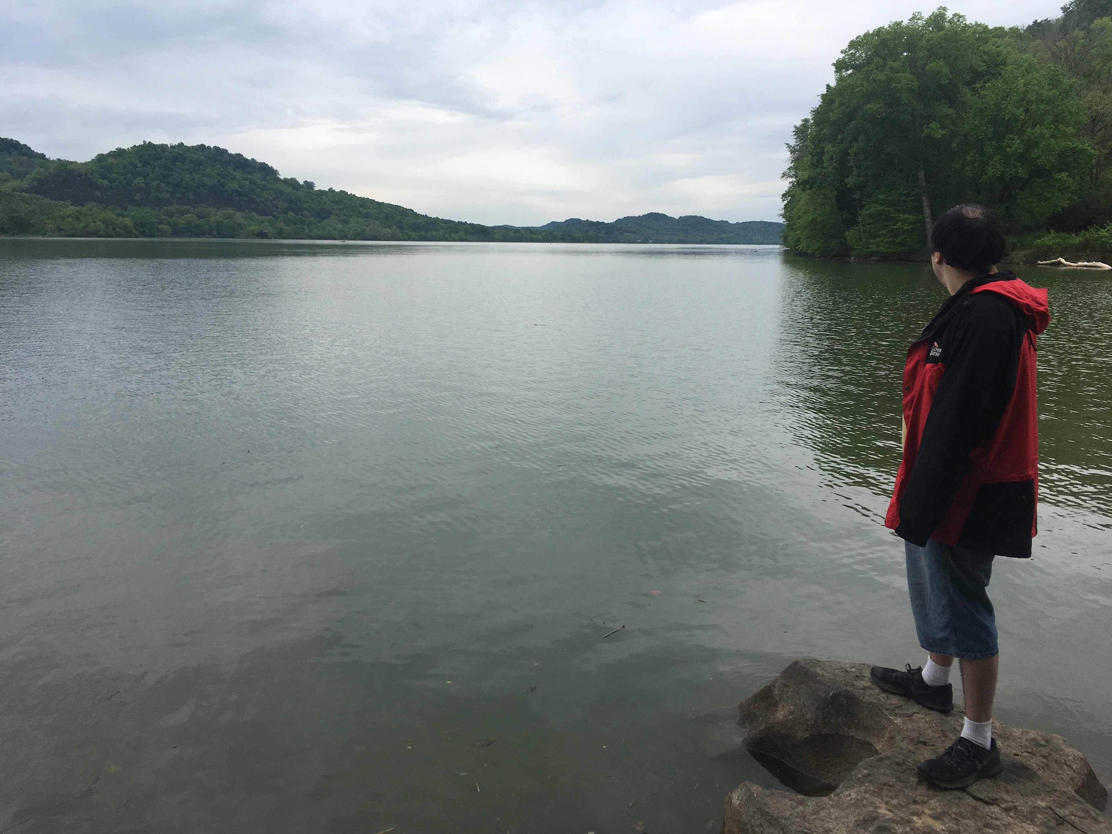Just a short walk from our site to this gorgeous view! 