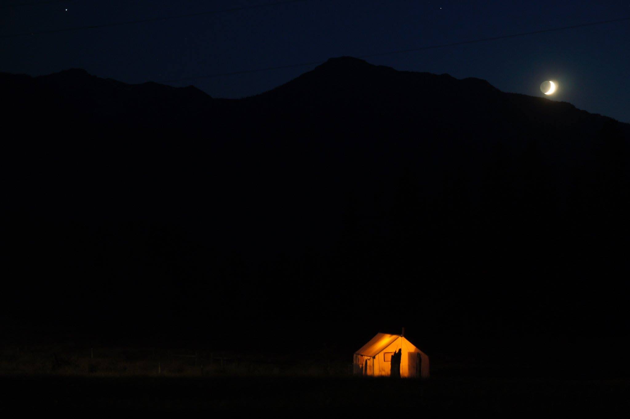 Glamp at the Evans Farm
