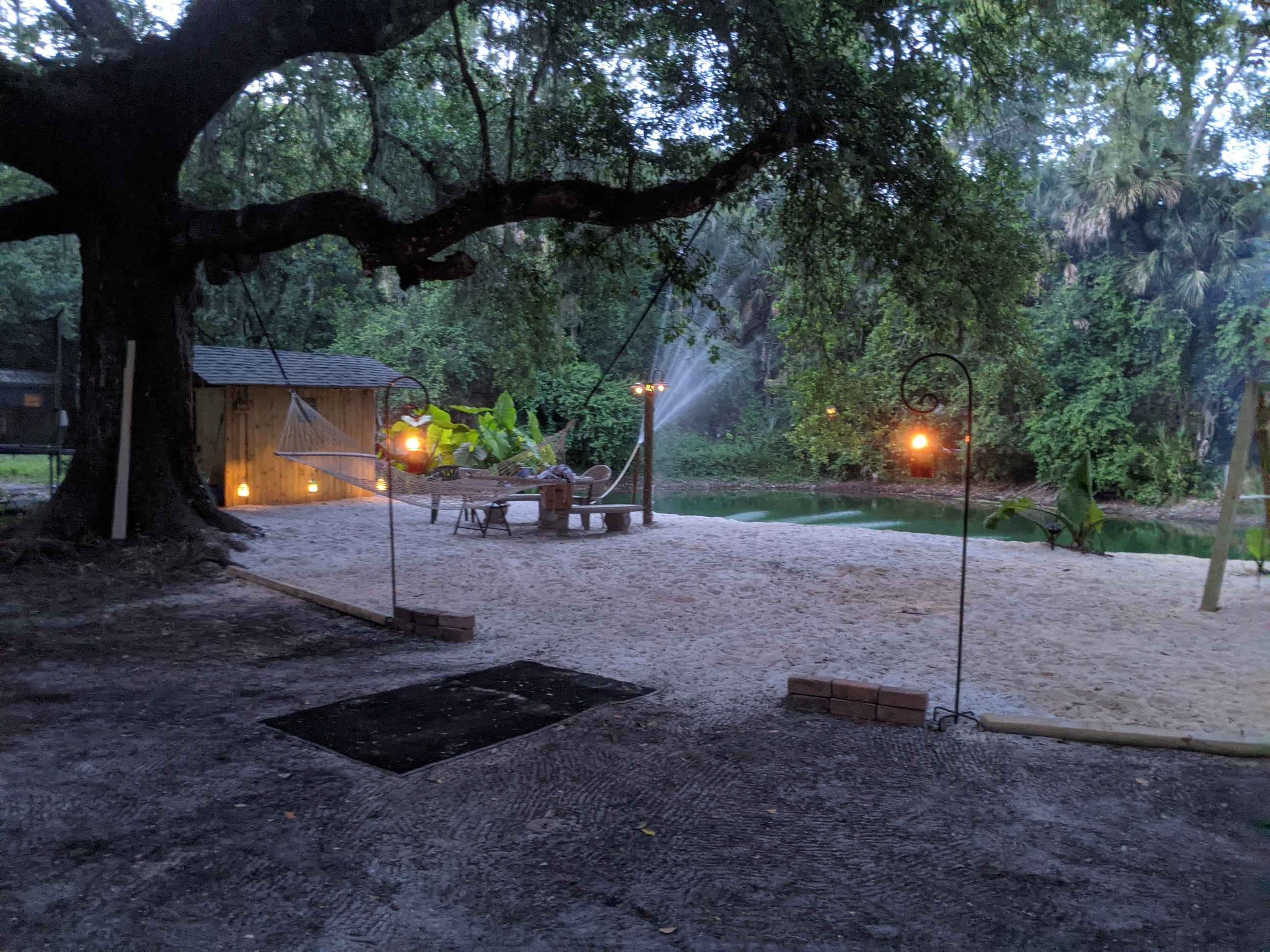 Beach at the Oaks
