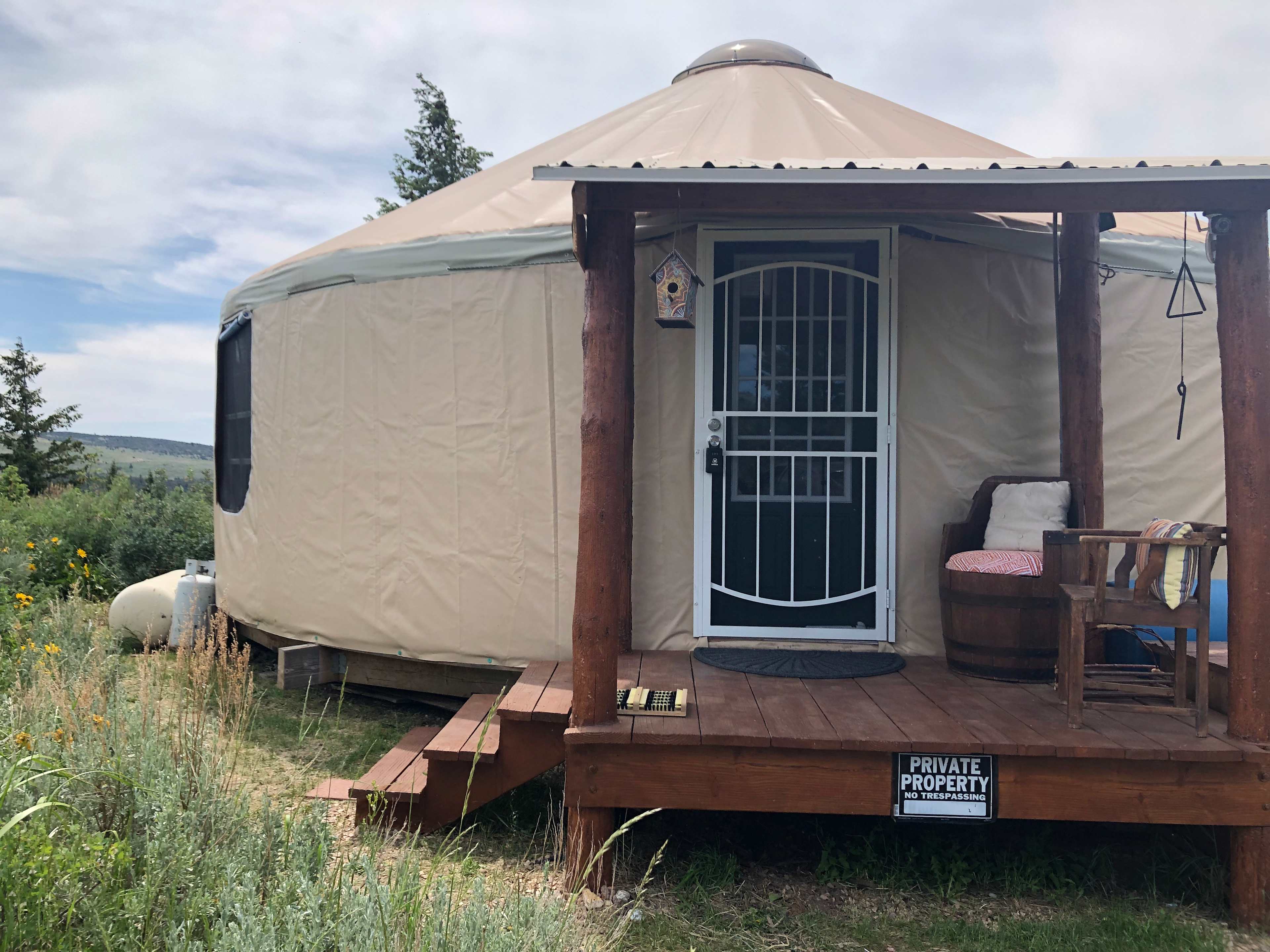 Mountain View Glamping Yurt