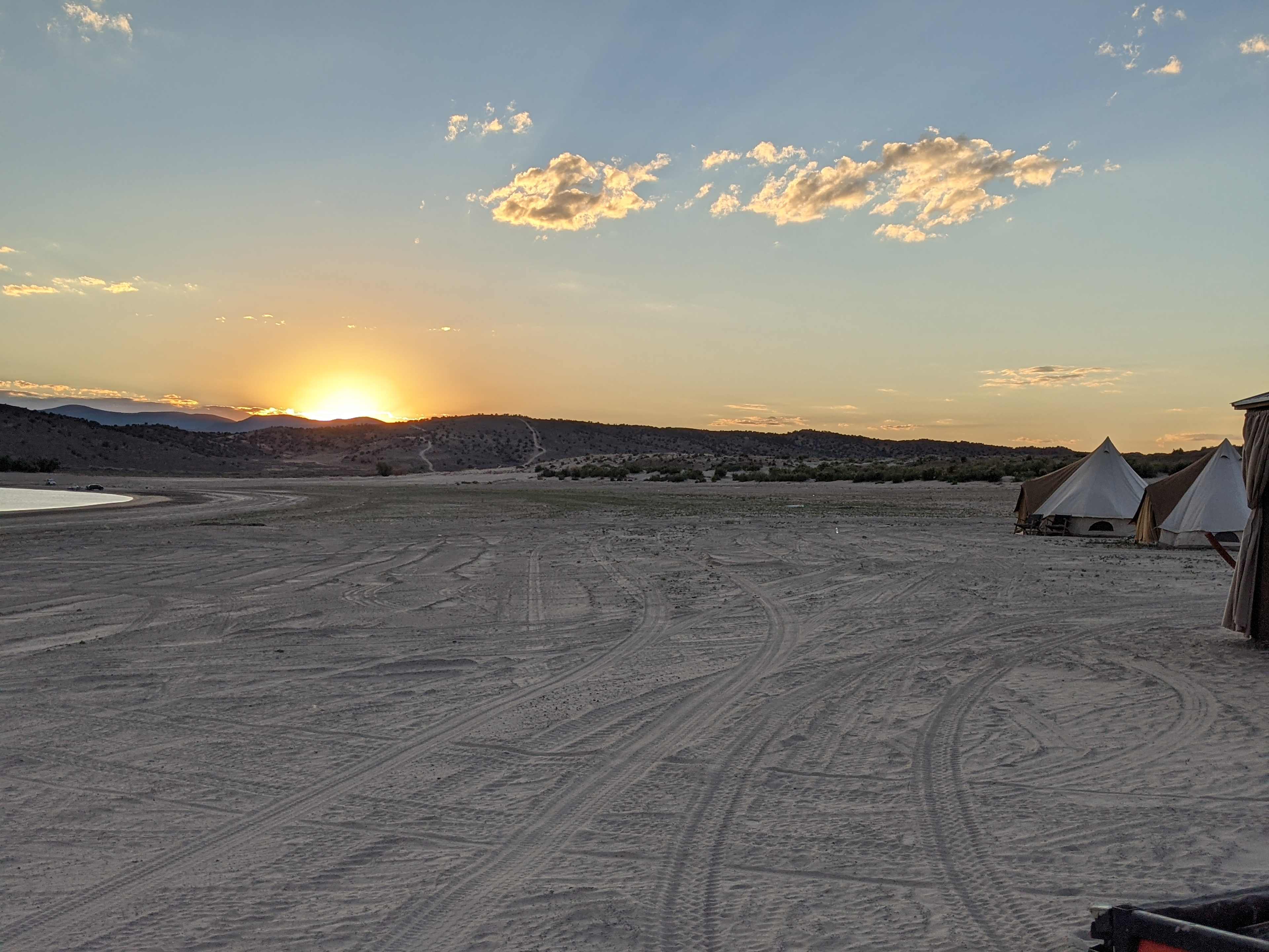 Enjoy beautiful sunsets!
