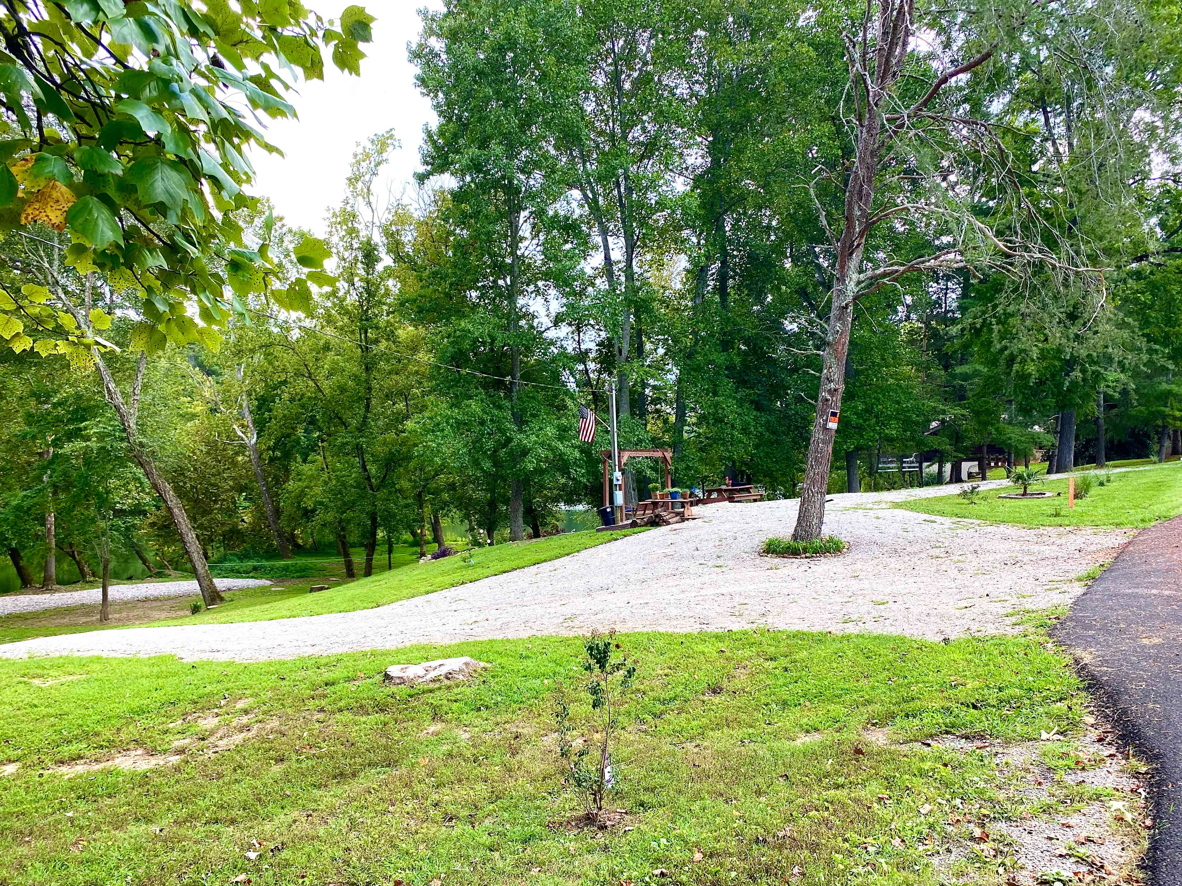 Campsite on the Caney