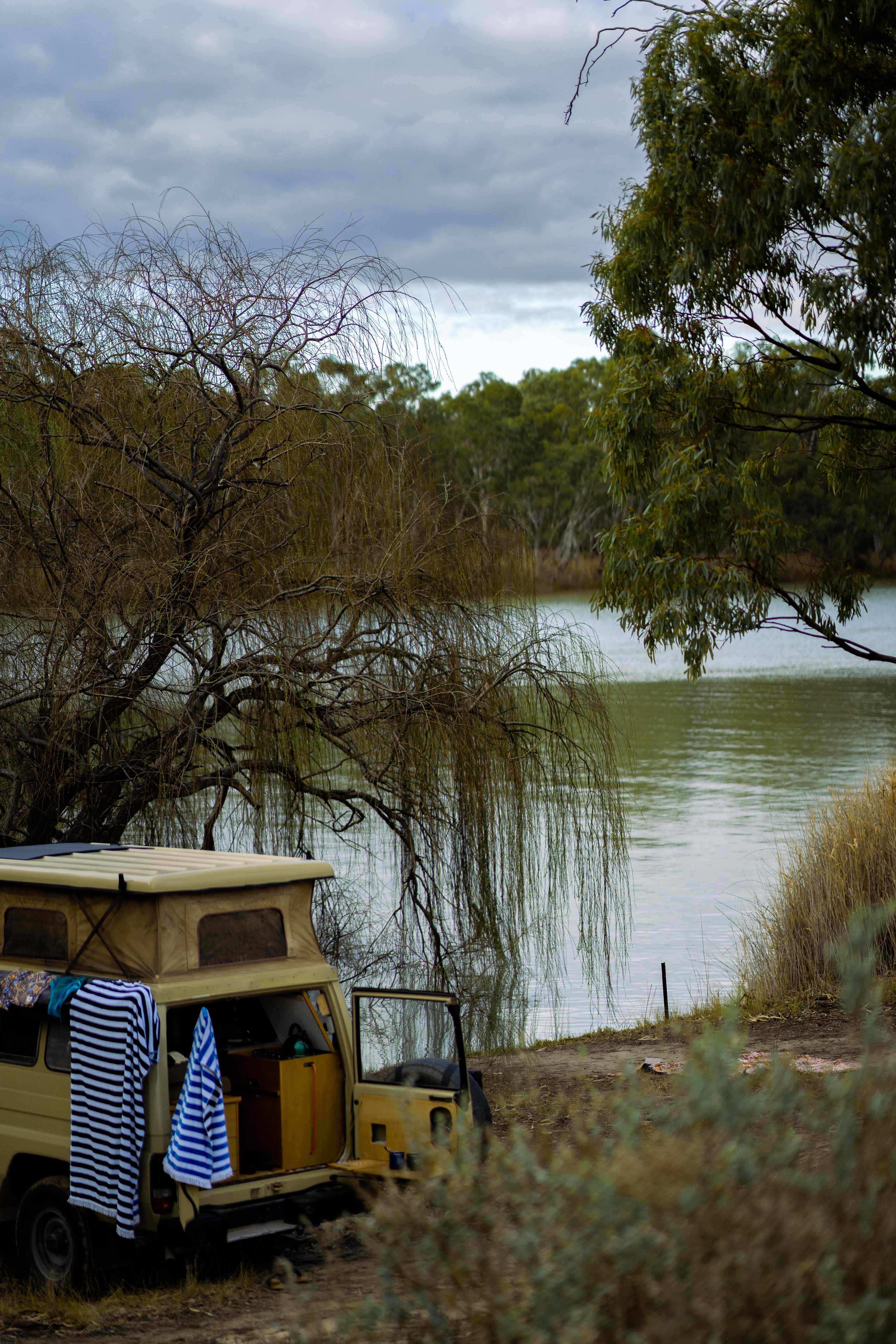 Secluded exclusive river campsite