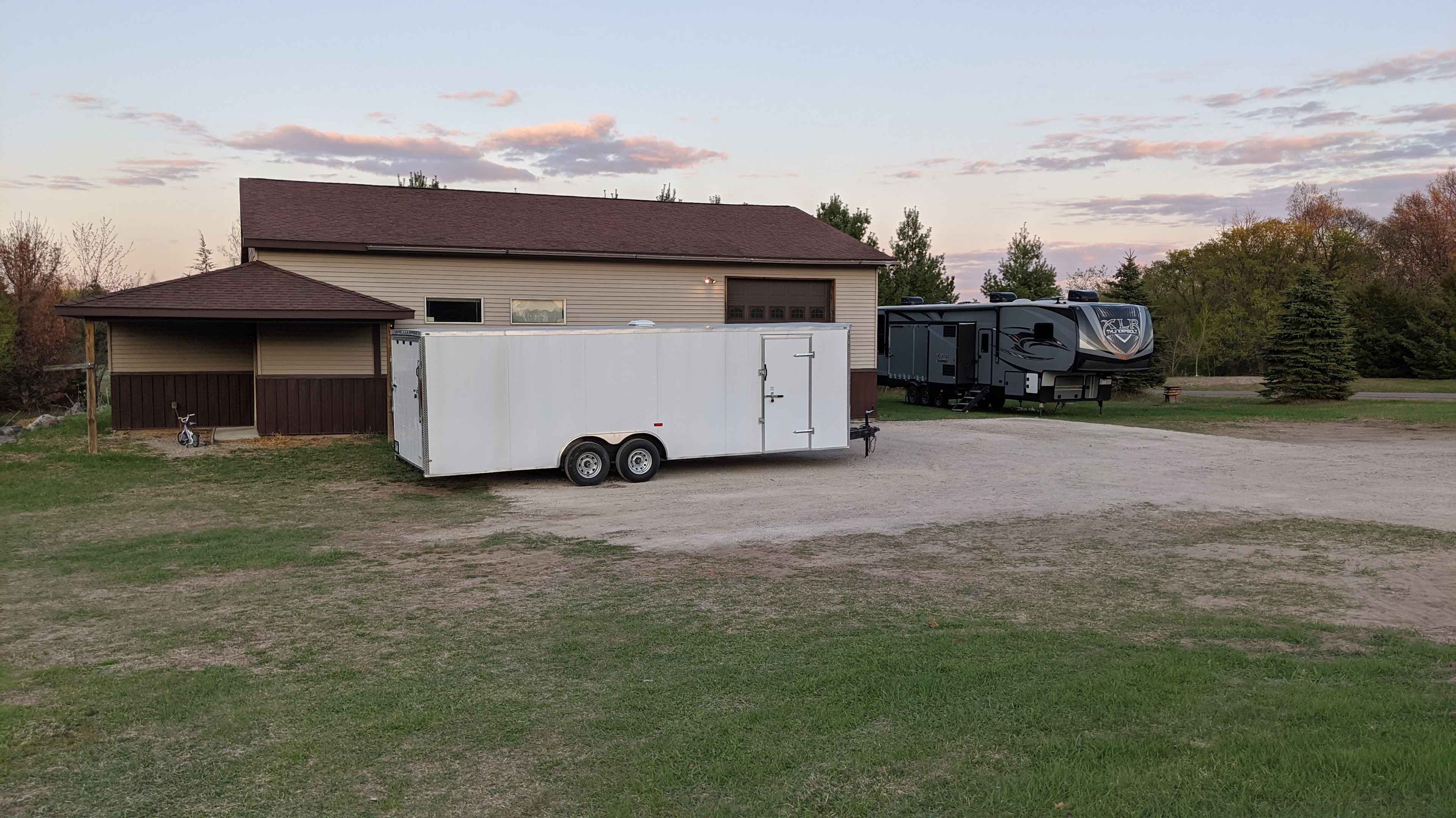 Countryside full hookups RV site