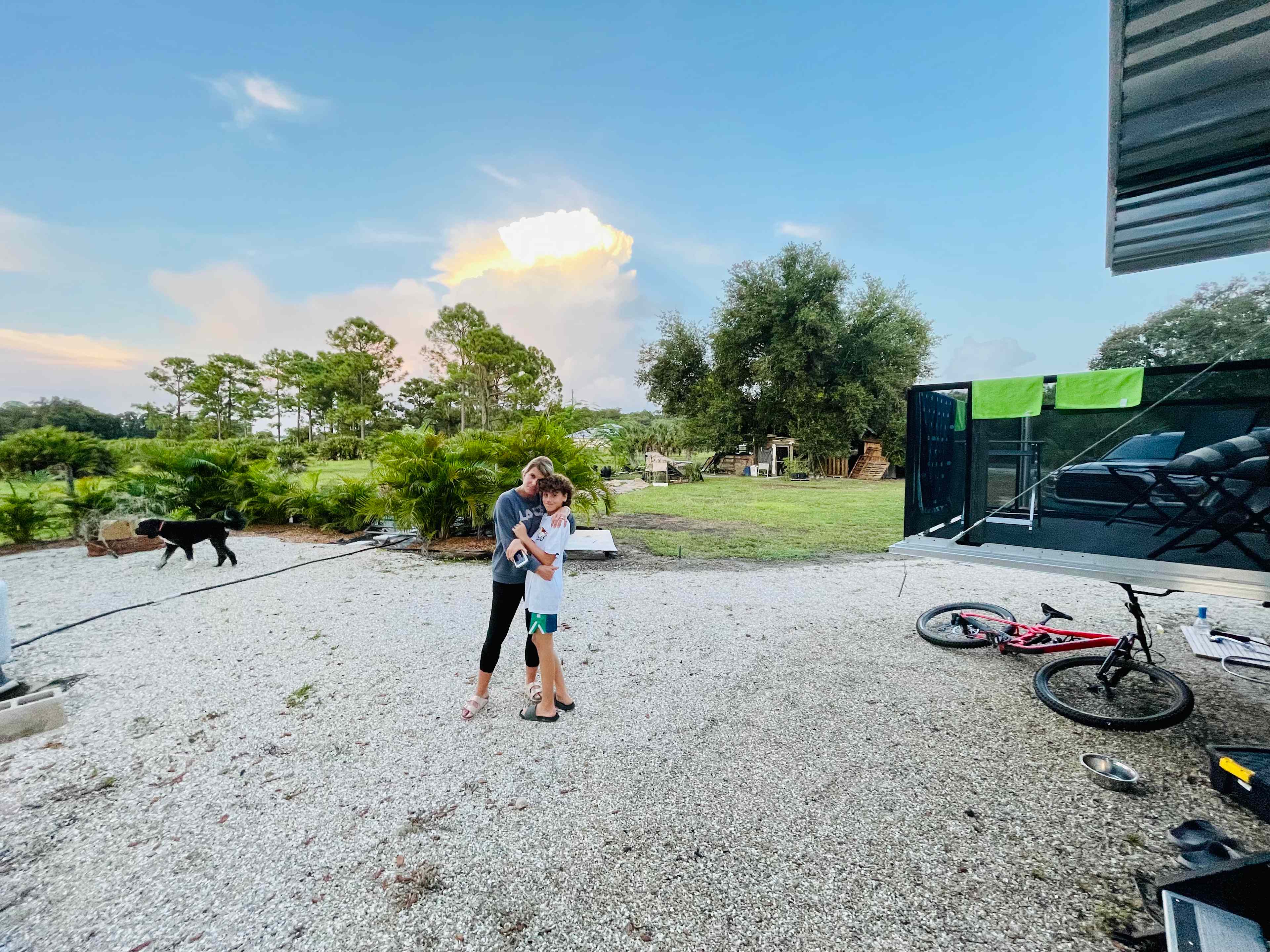 Hipcamp site. 
