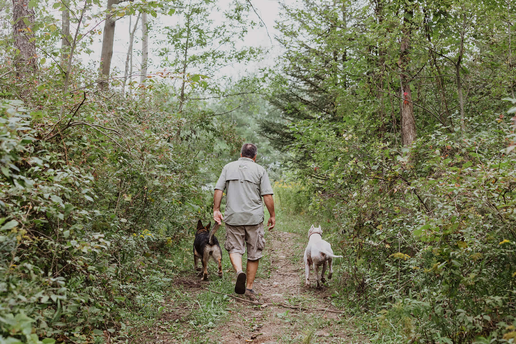 Dave knows his property like the back of his hand and open to a guided tour. 