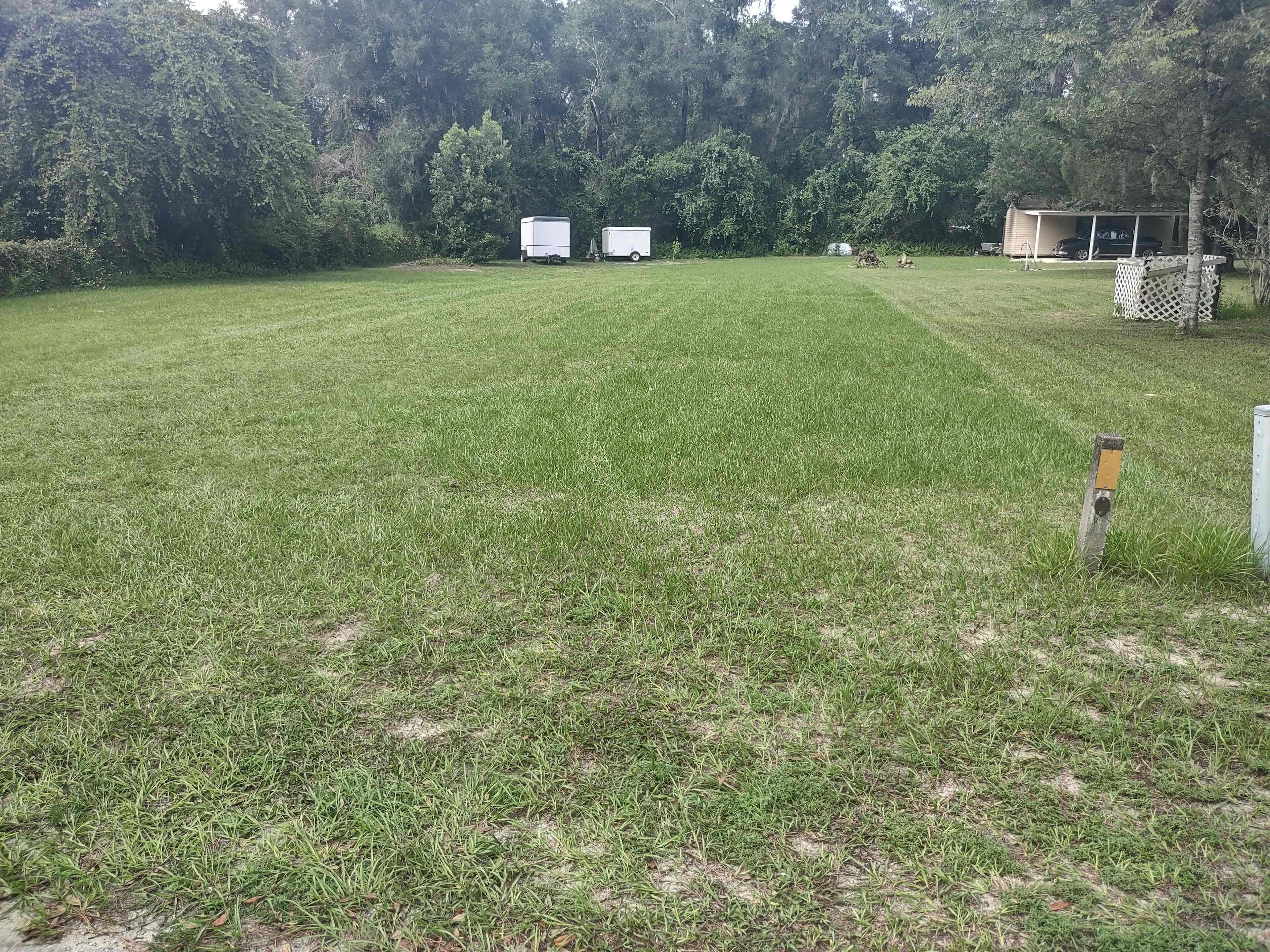1/2 acre open area