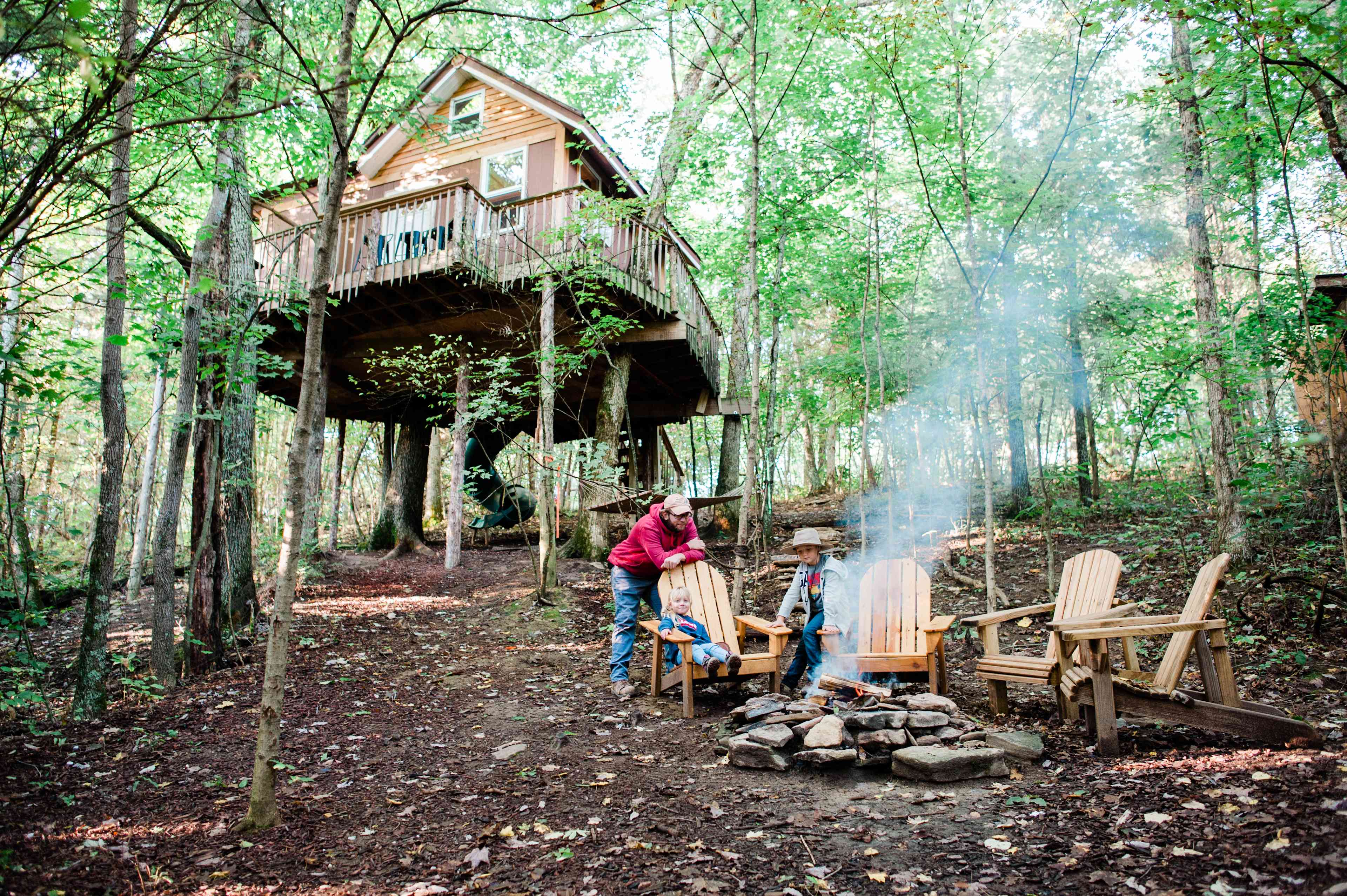 Our wonderful campfire spot
