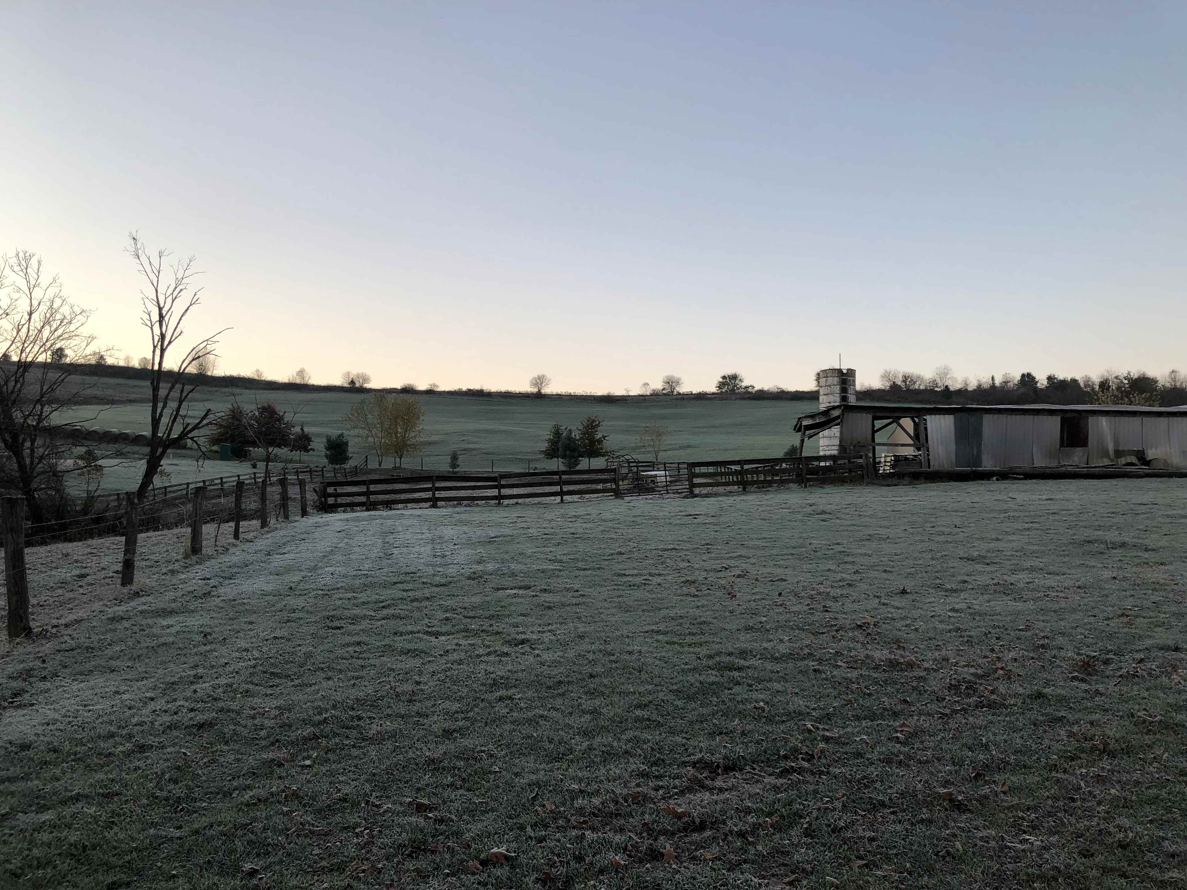 View of the Farm from Site 1