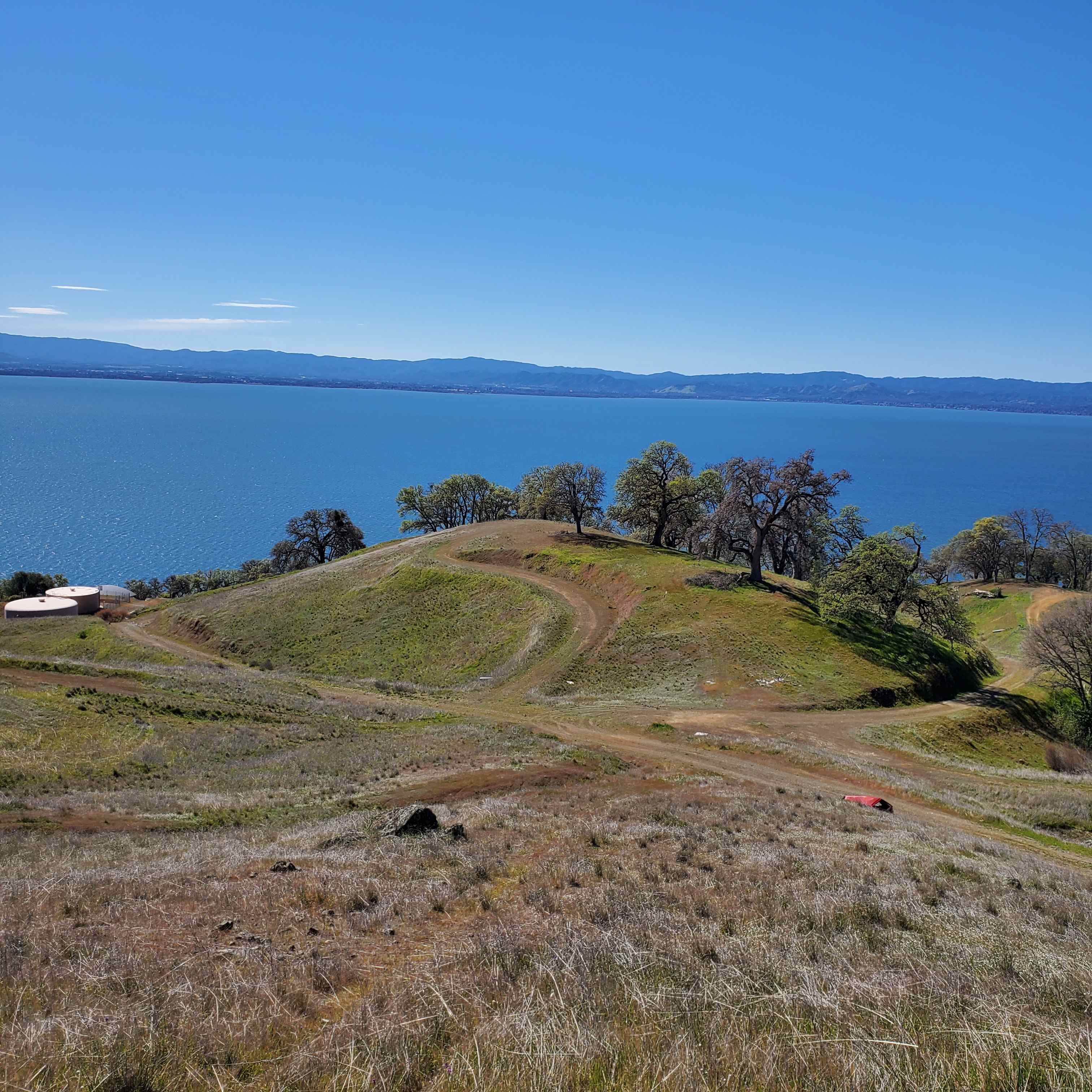 View over lake