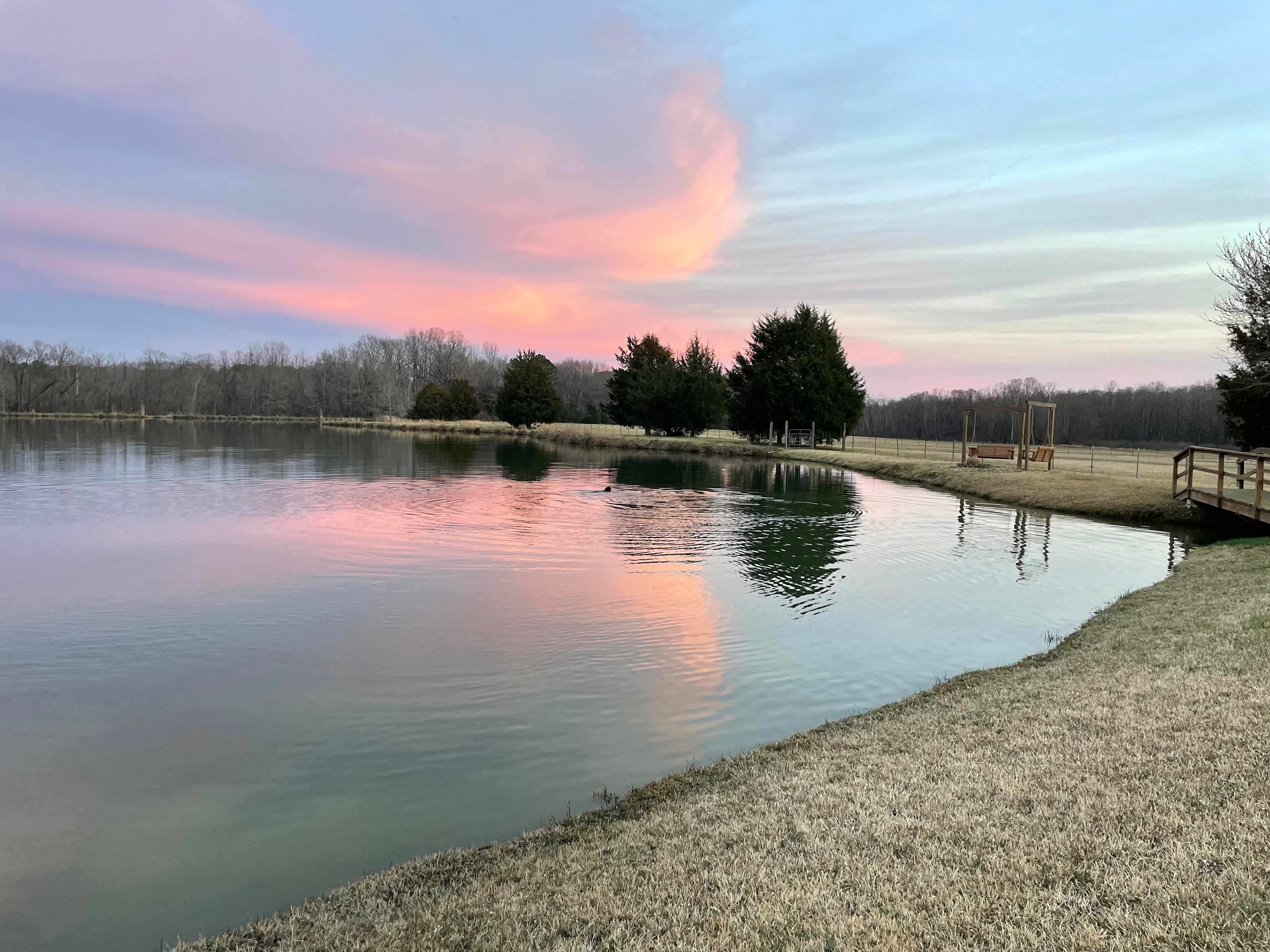 Sunset at Moon Lake
