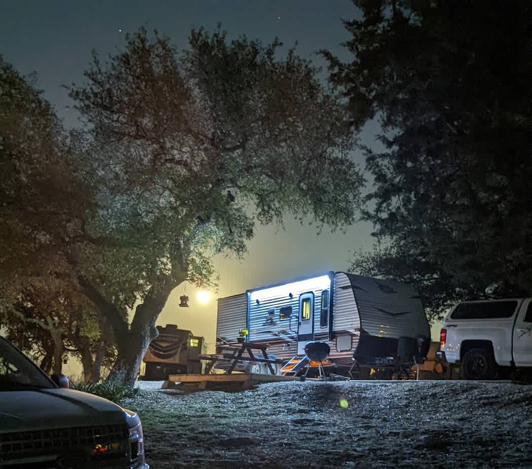 March full moon over RV site #2
