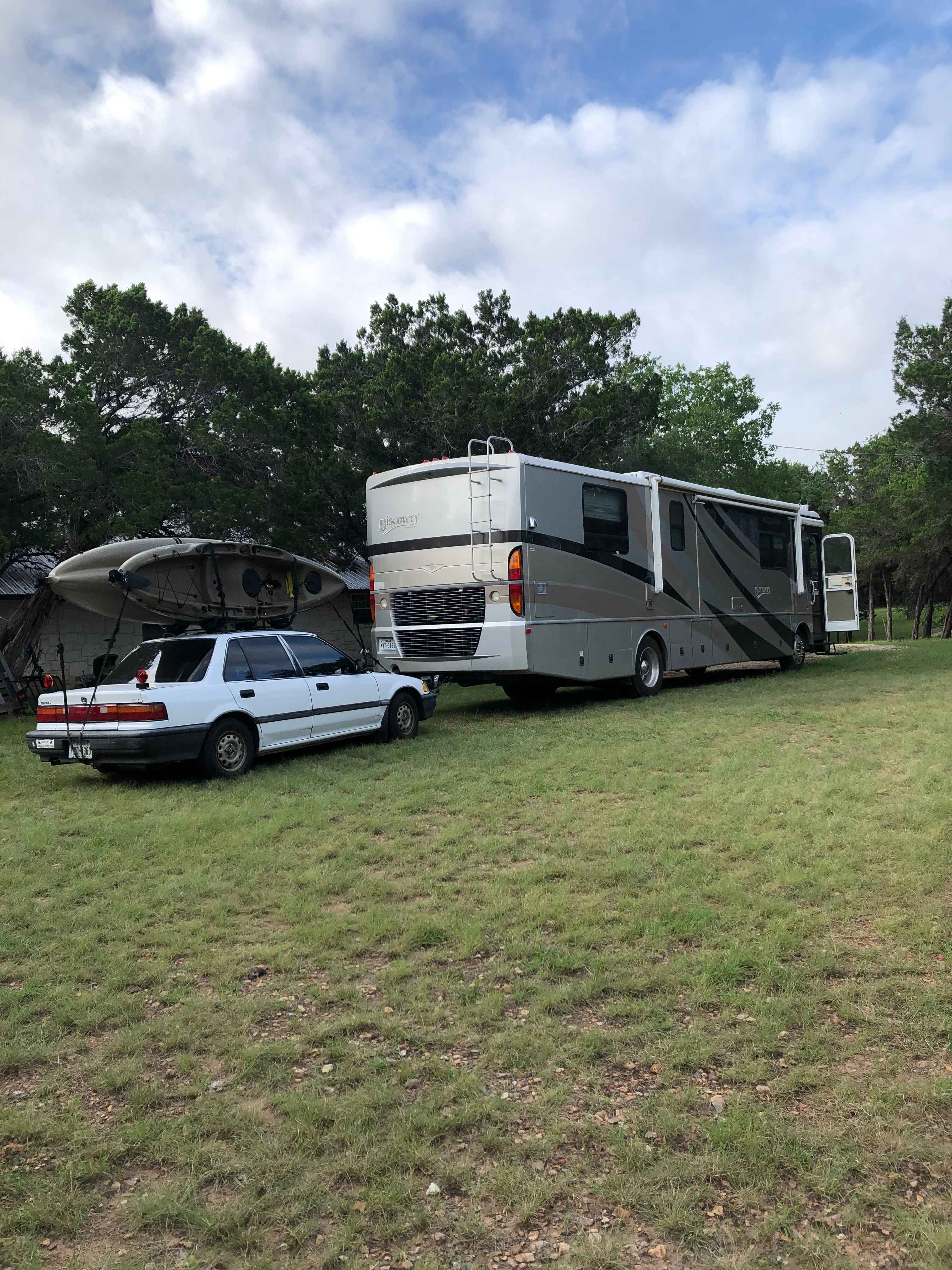  RV hookup site #1. 
