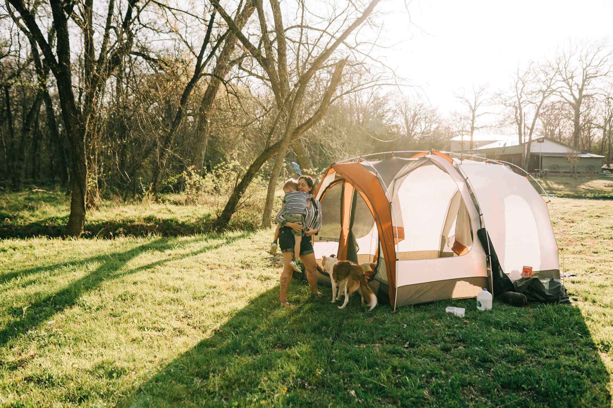 Perfect for camping with the family.