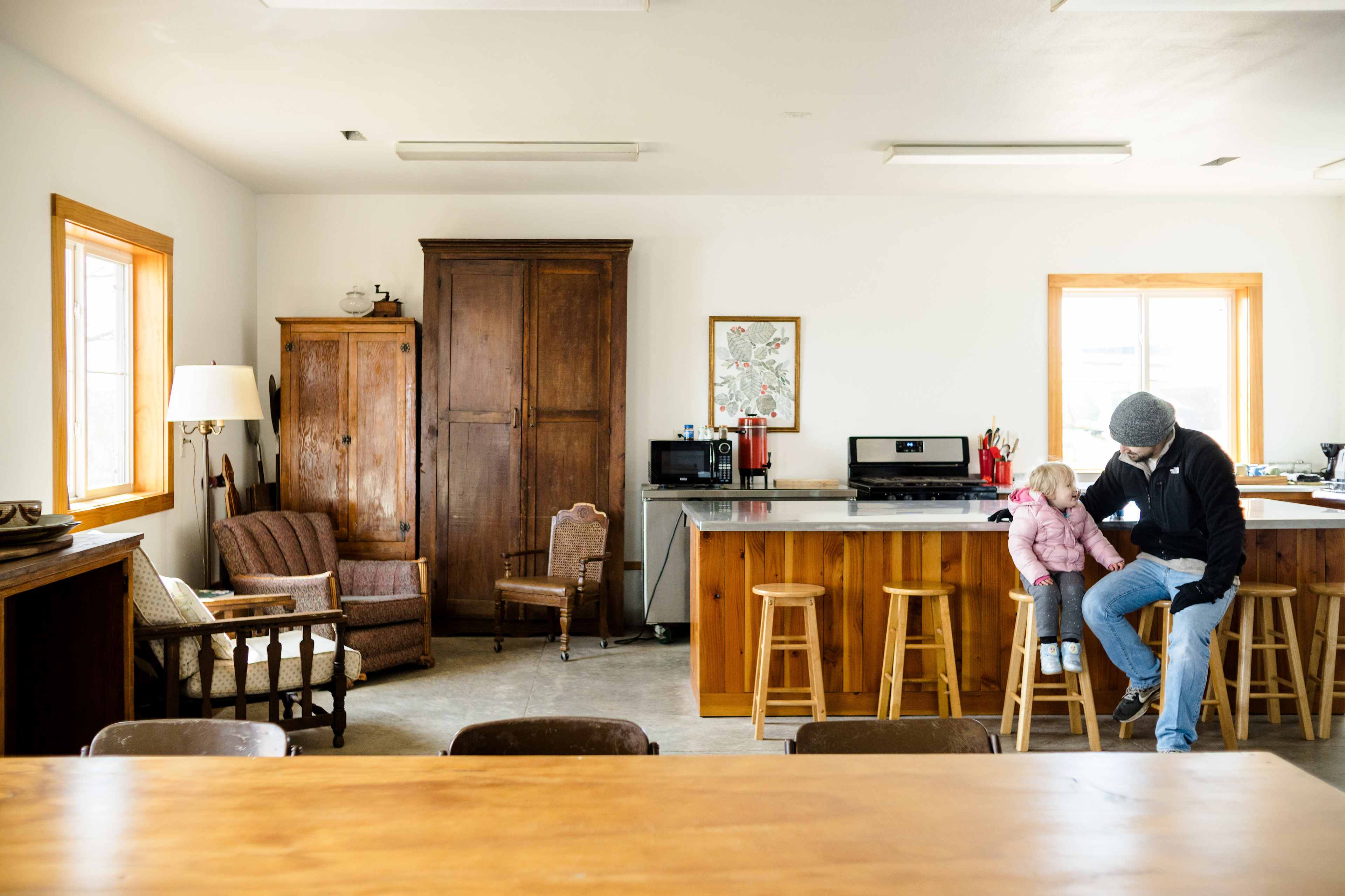 communal kitchen