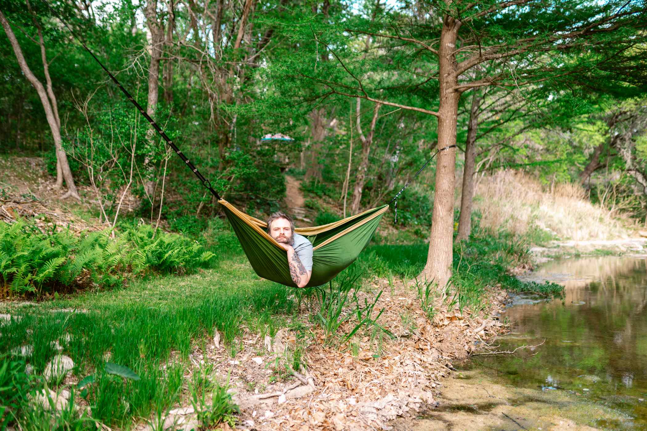 Just hanging out at the creek! 