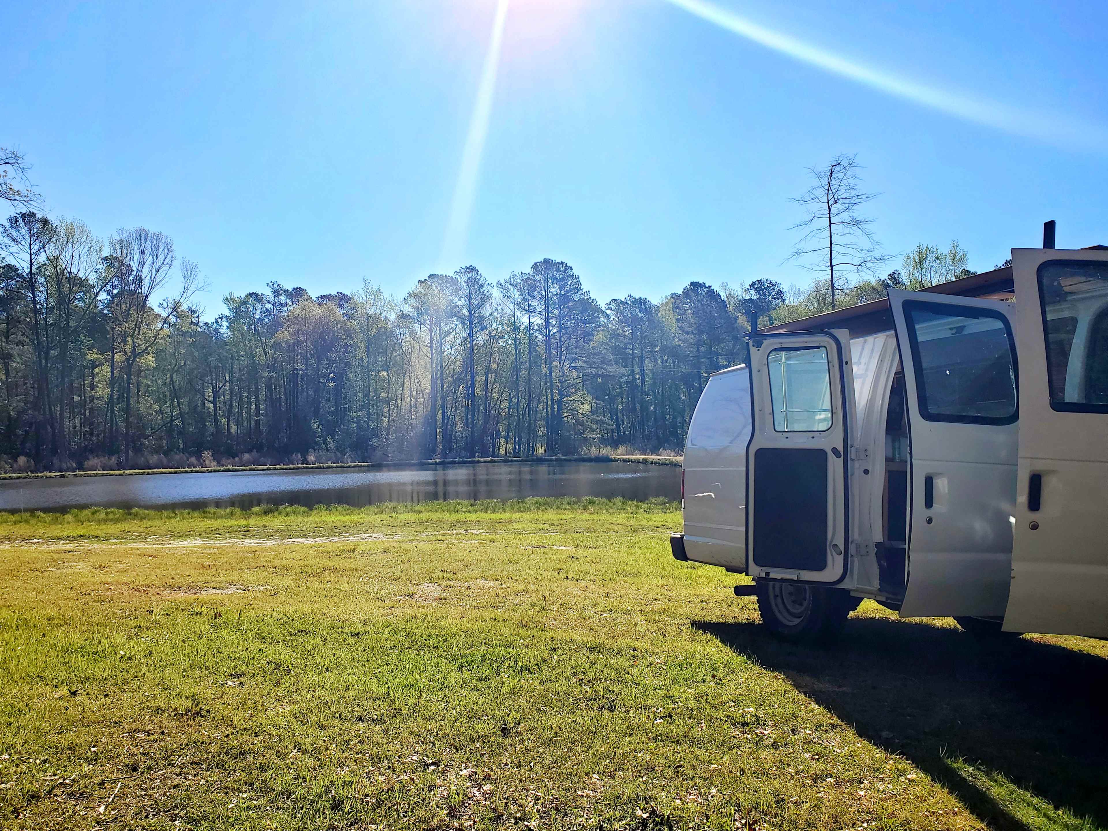 Camping on Pipers Pond