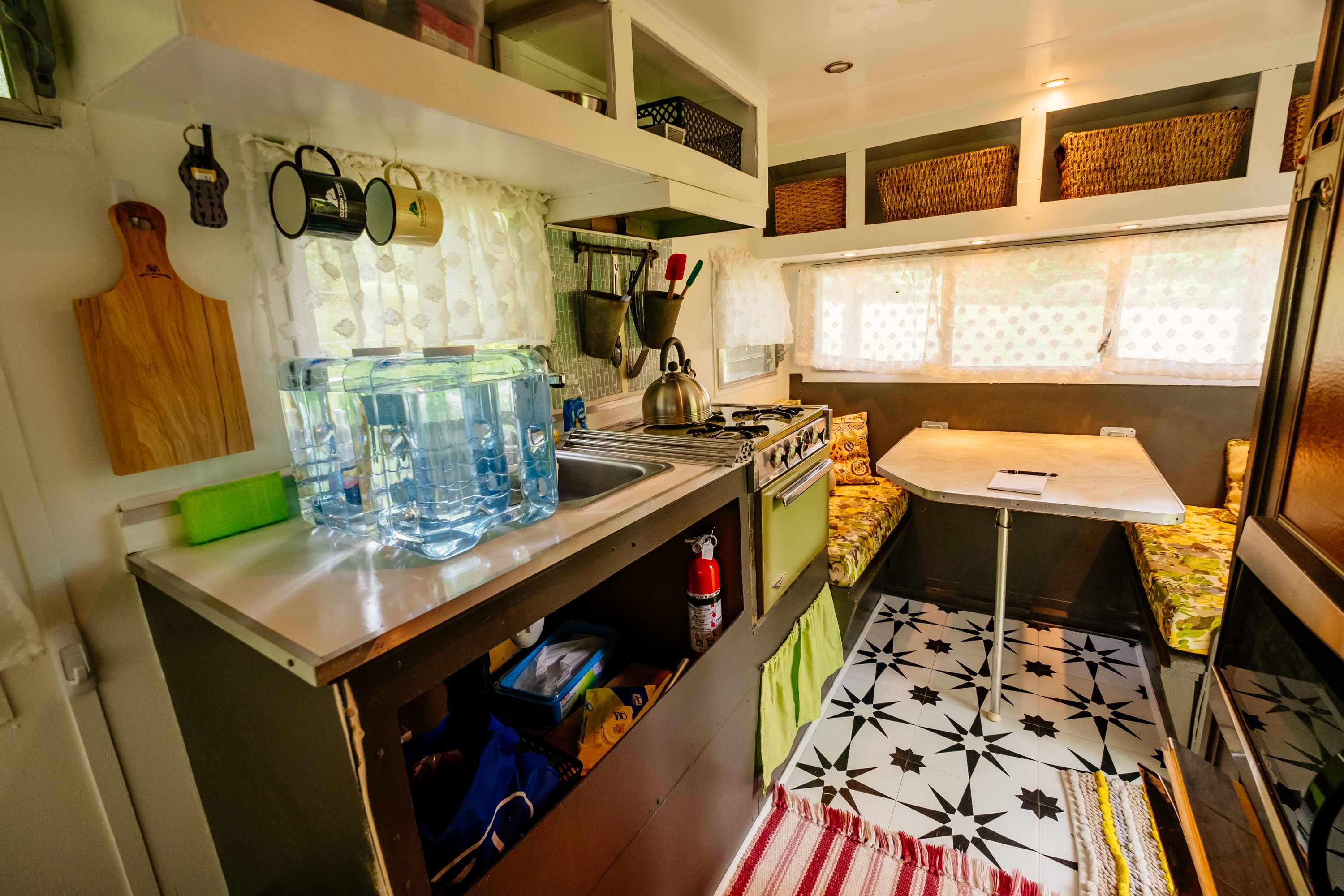 Kitchen and dining area