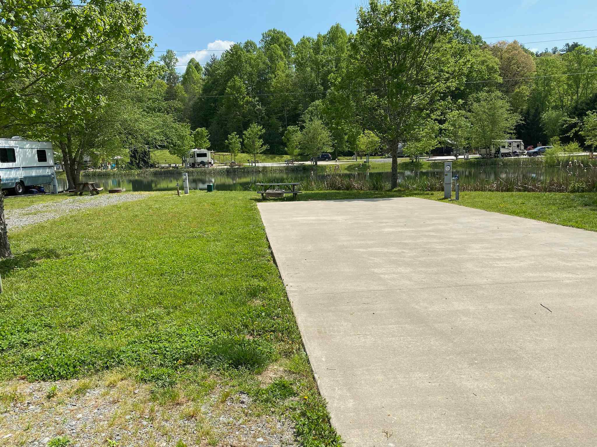 Lot #18, concrete pad