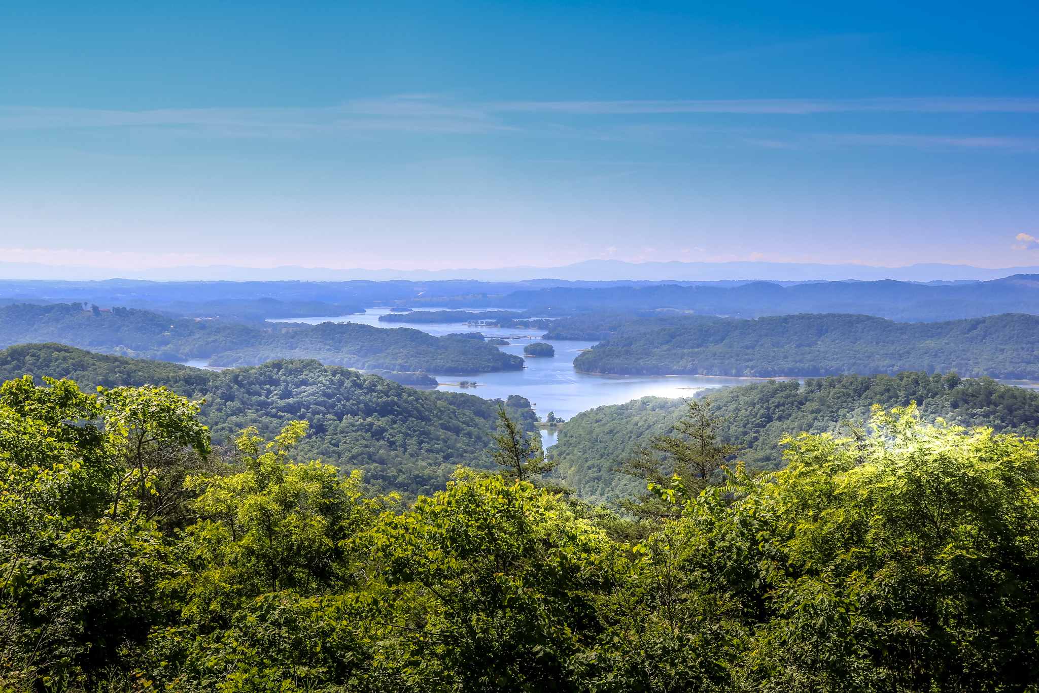 The overlook nearby