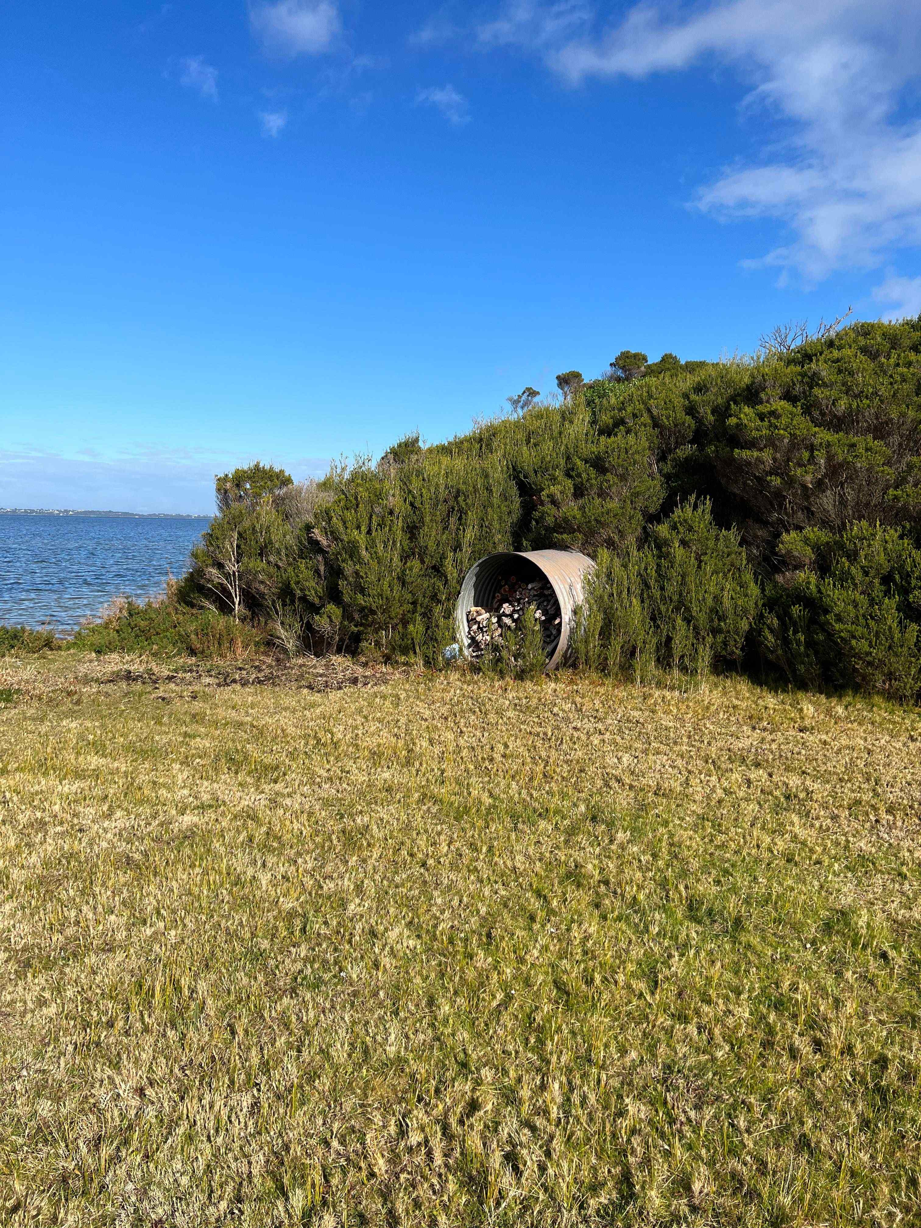Lake frontage