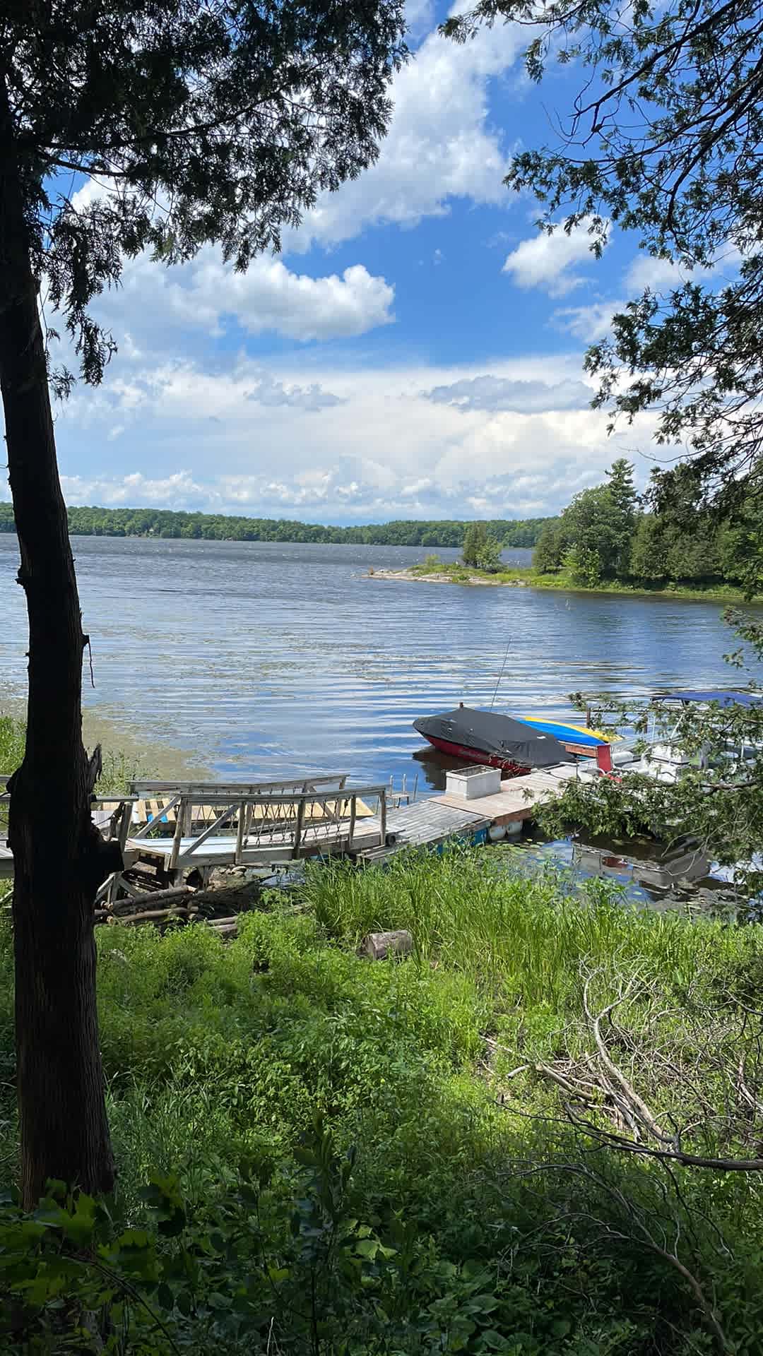Cozy country camping