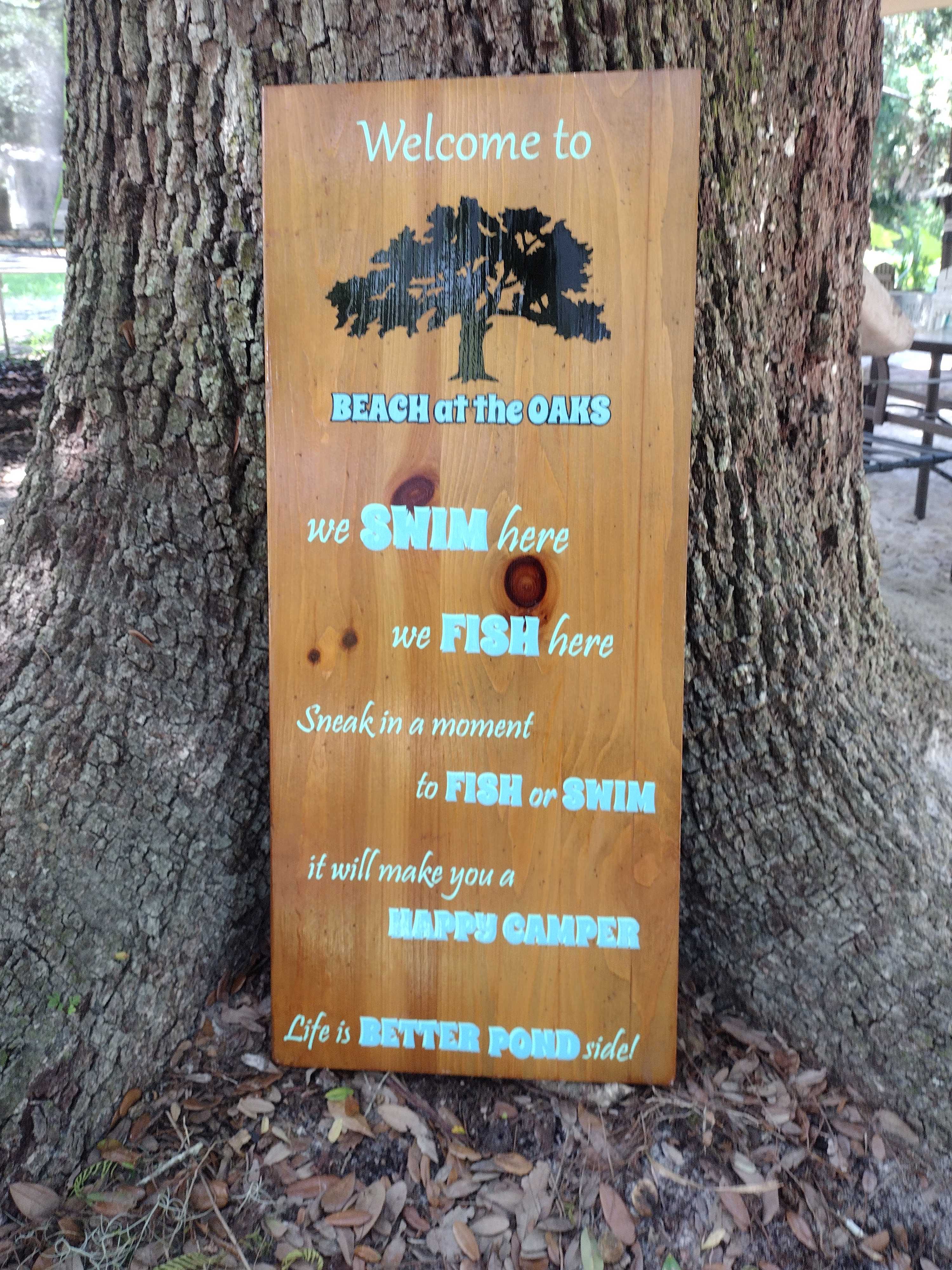Beach at the Oaks