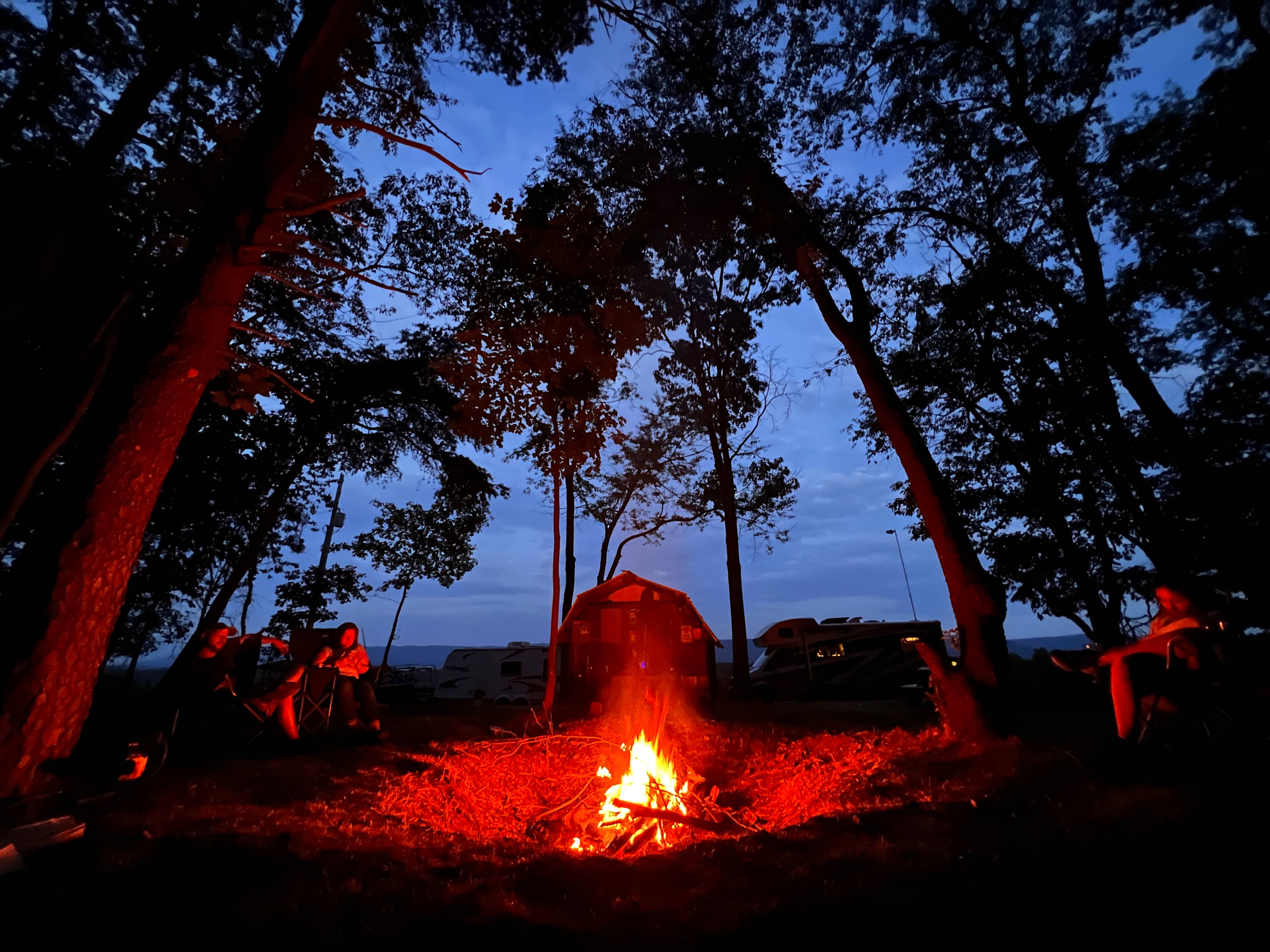 Perfect spot for a campfire.