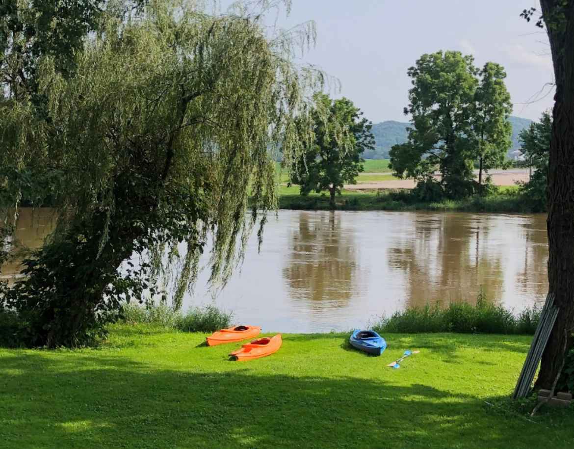 Orange Kayak