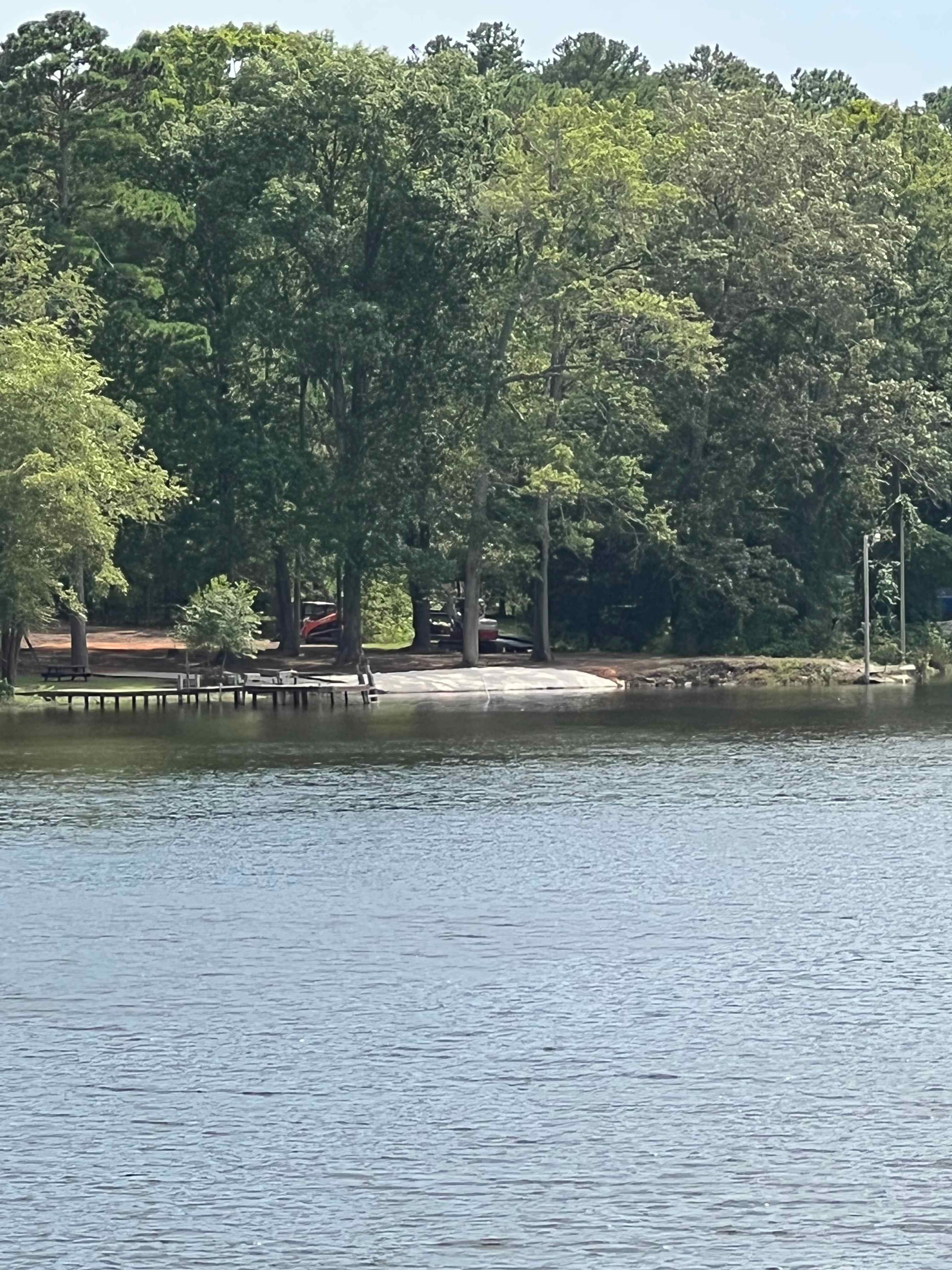 View from across the water