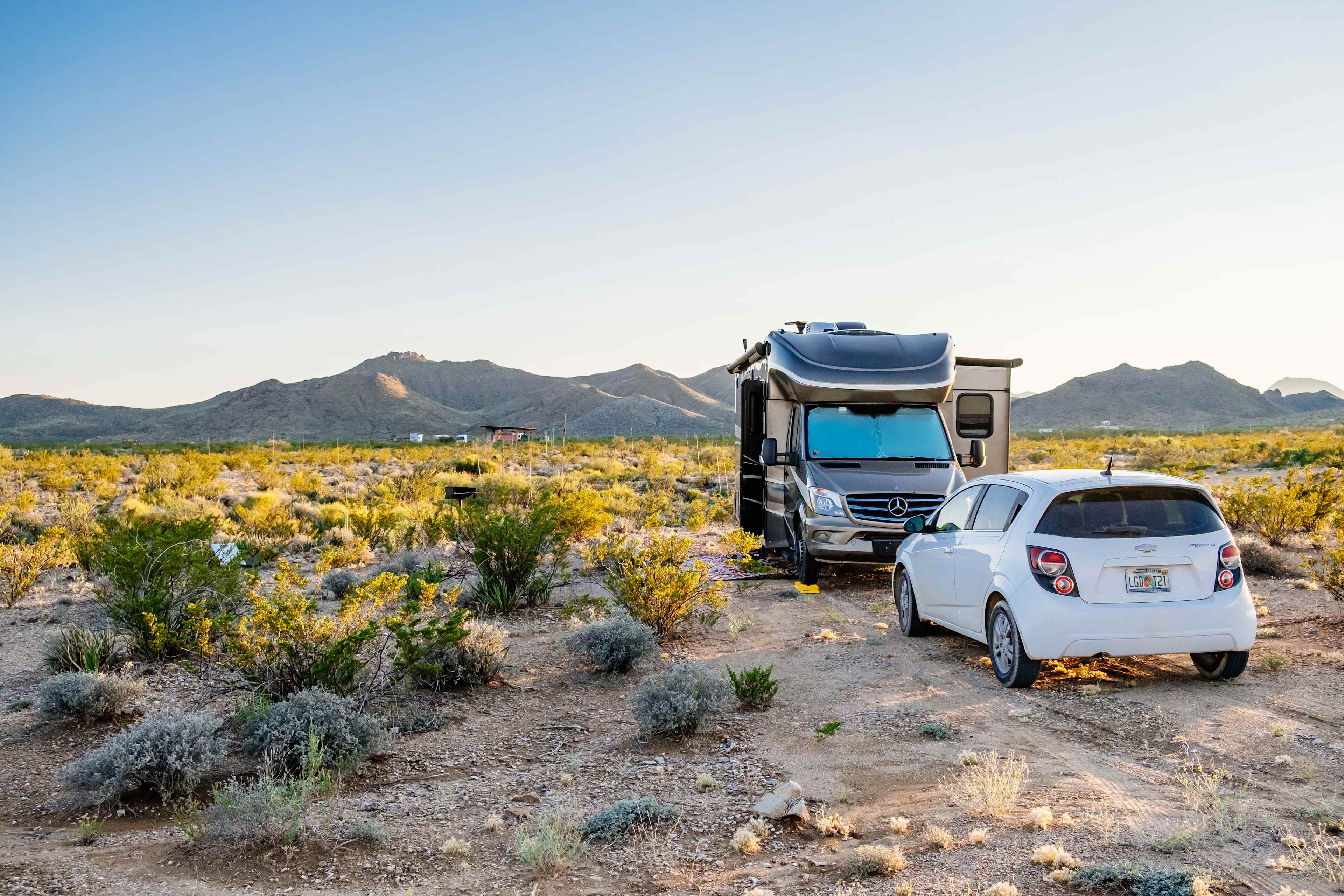 Large enough for Big rigs or RV & tow vehicle