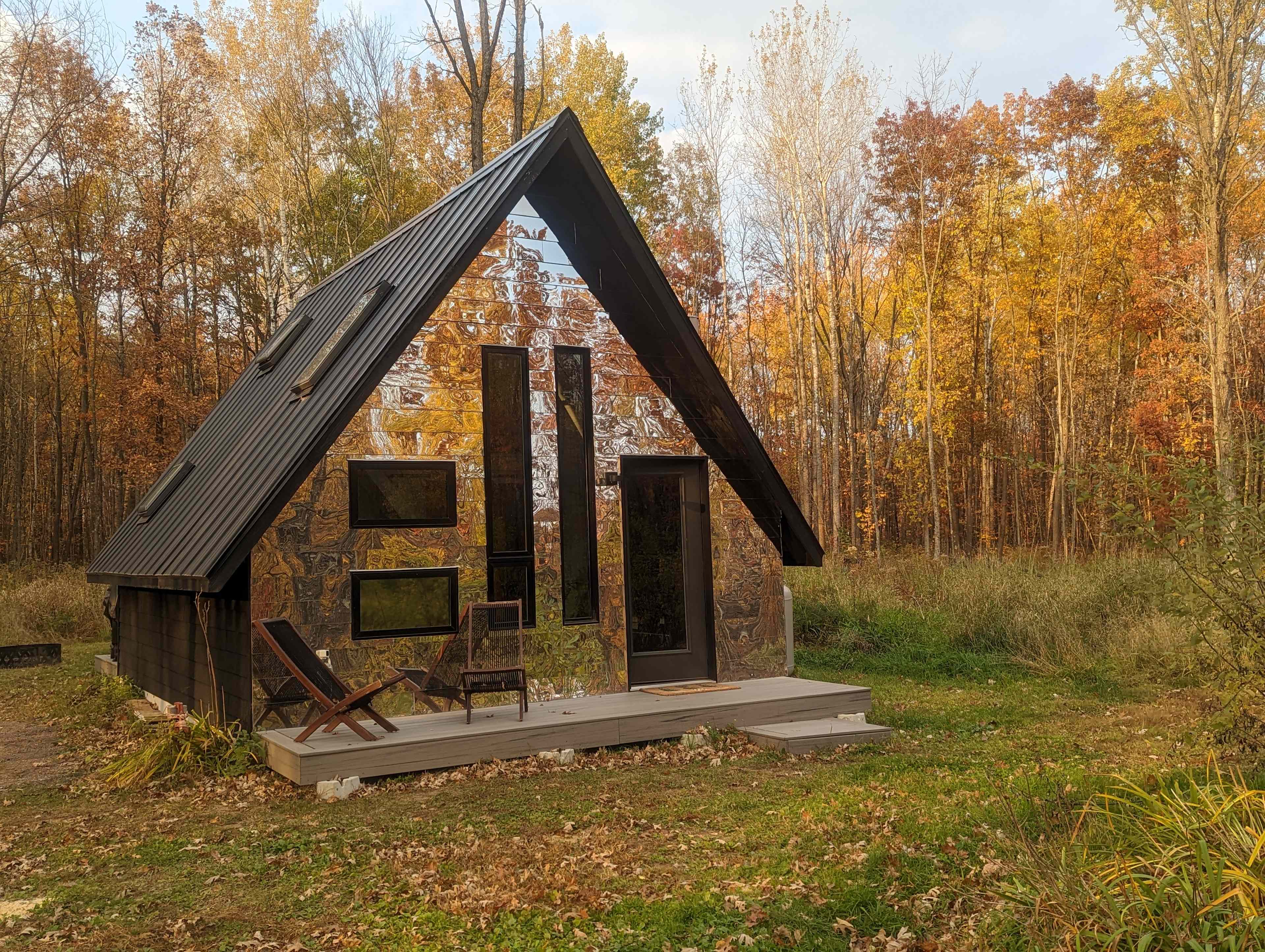 Reflections- Unique Modern A Frame