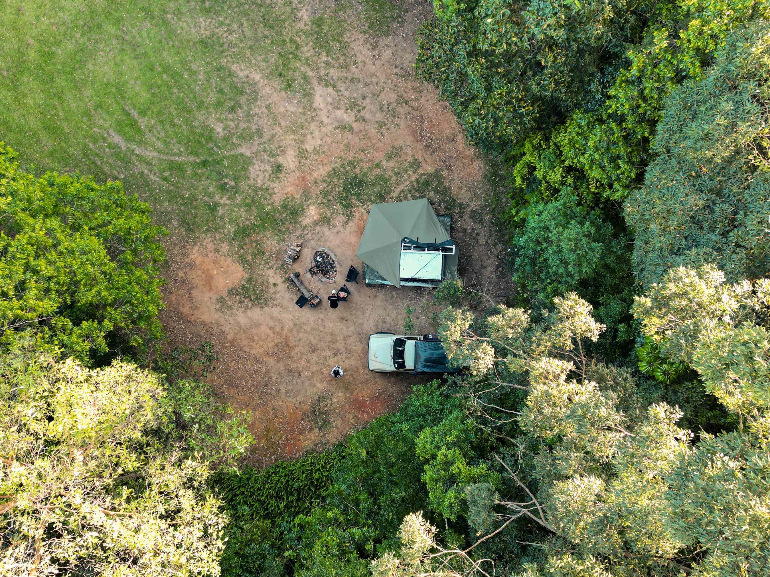 The pod from above