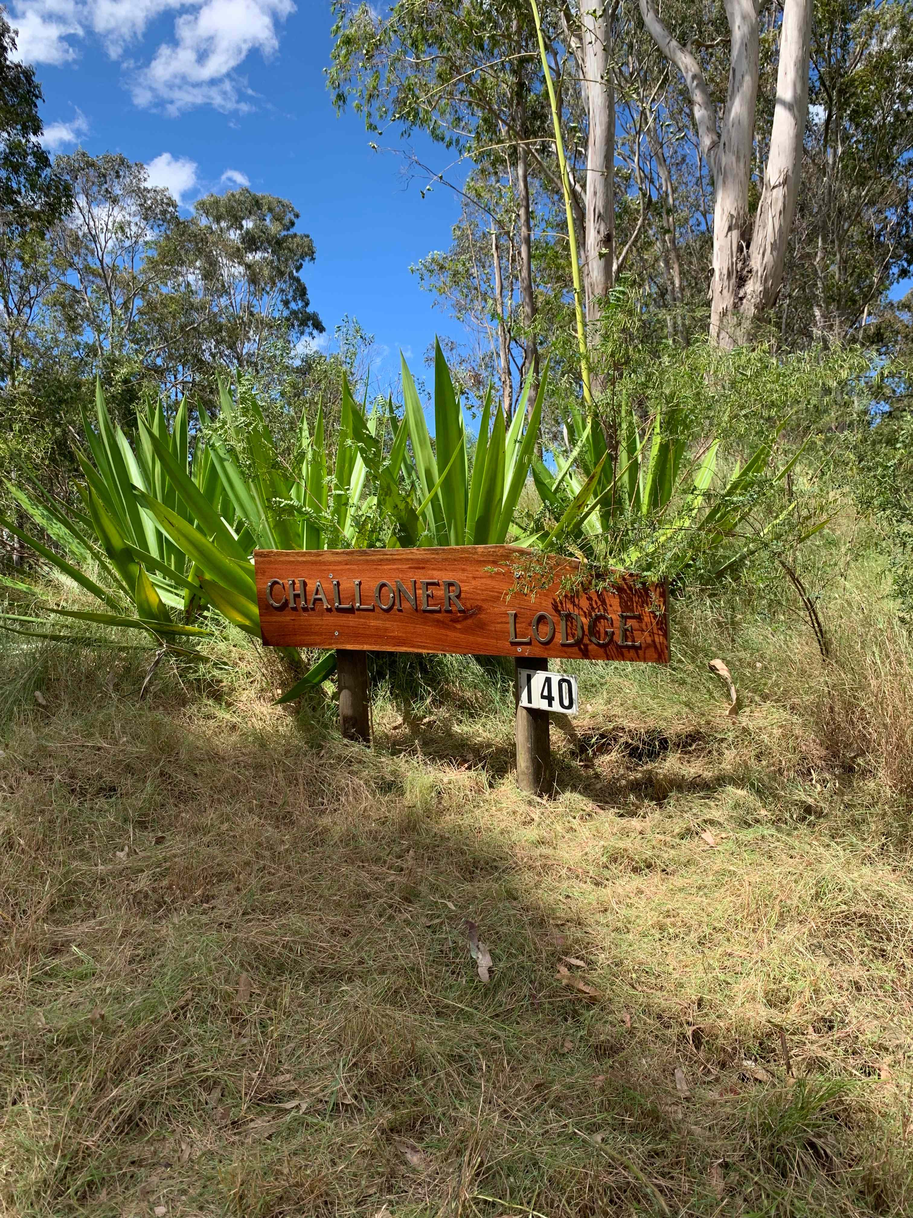 Entrance to property