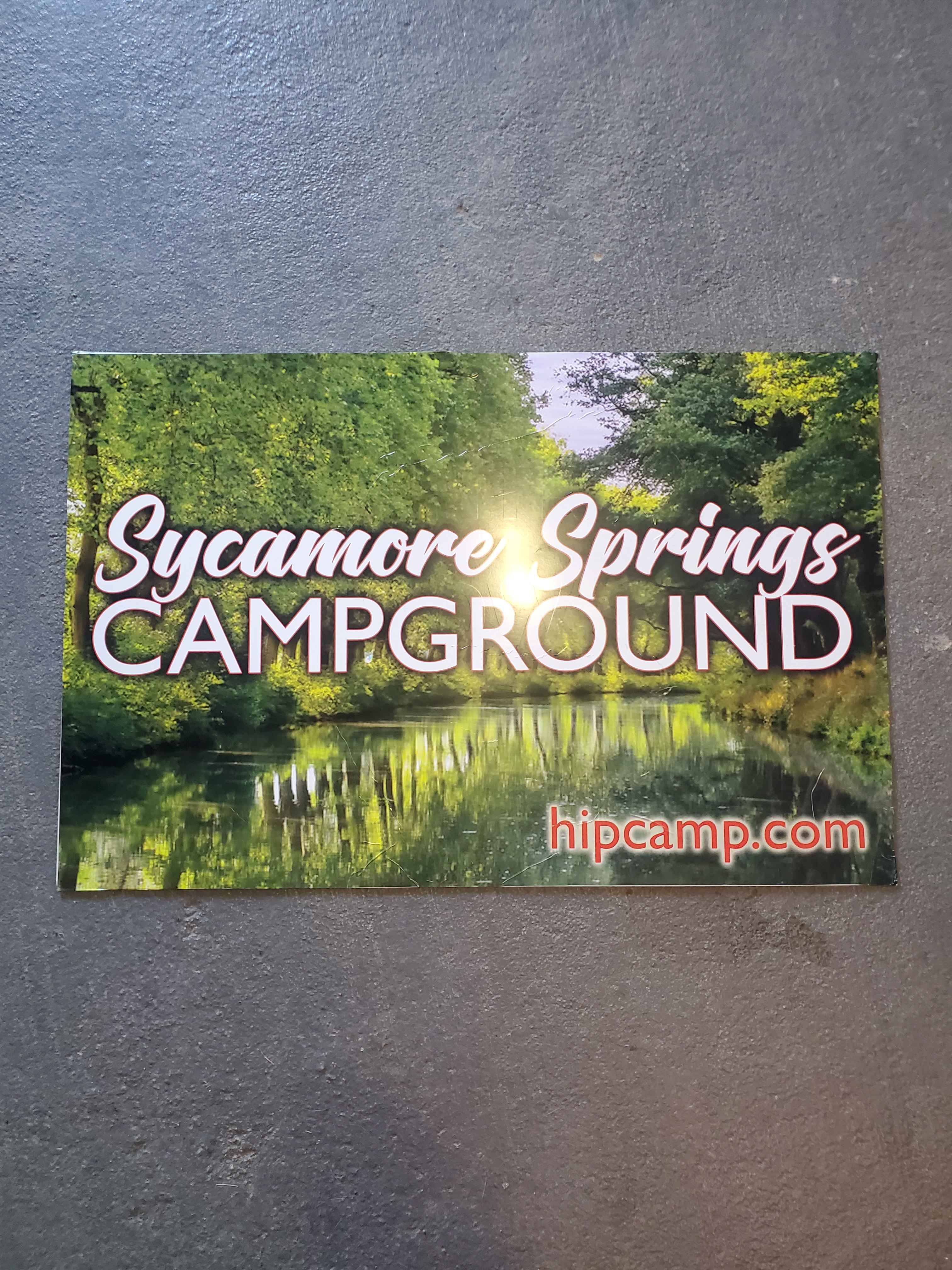 Sycamore Springs Campground