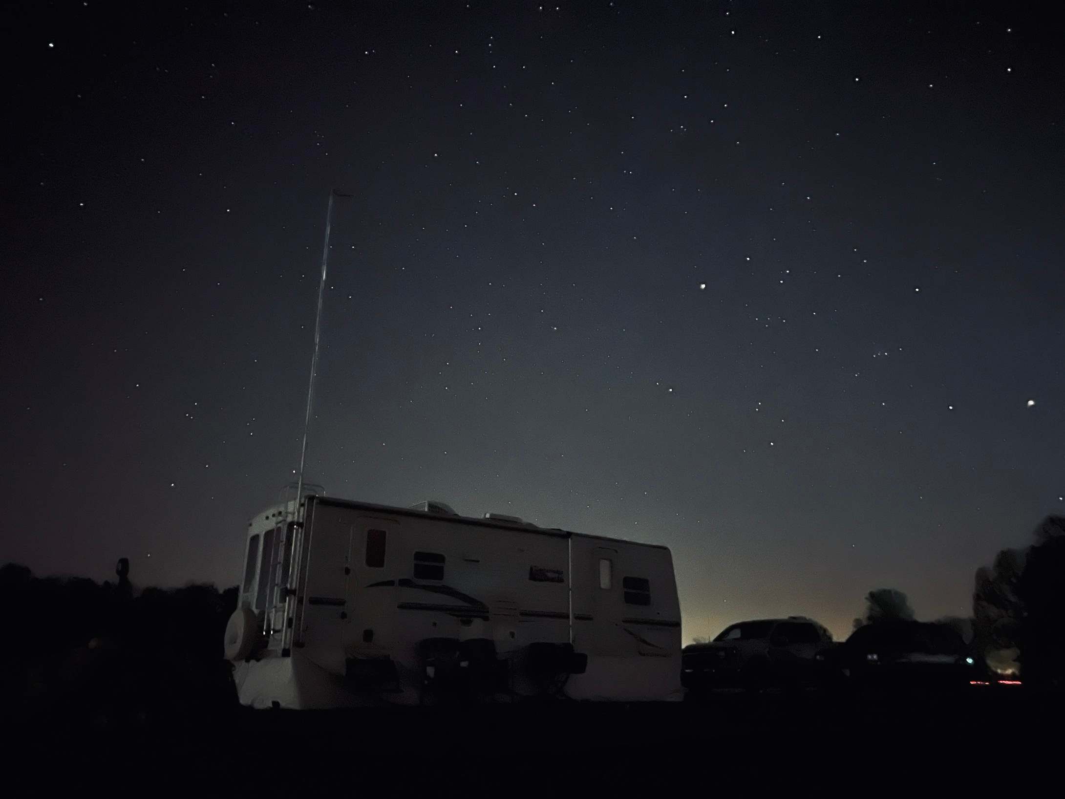 Clear unobstructed views of the stars!