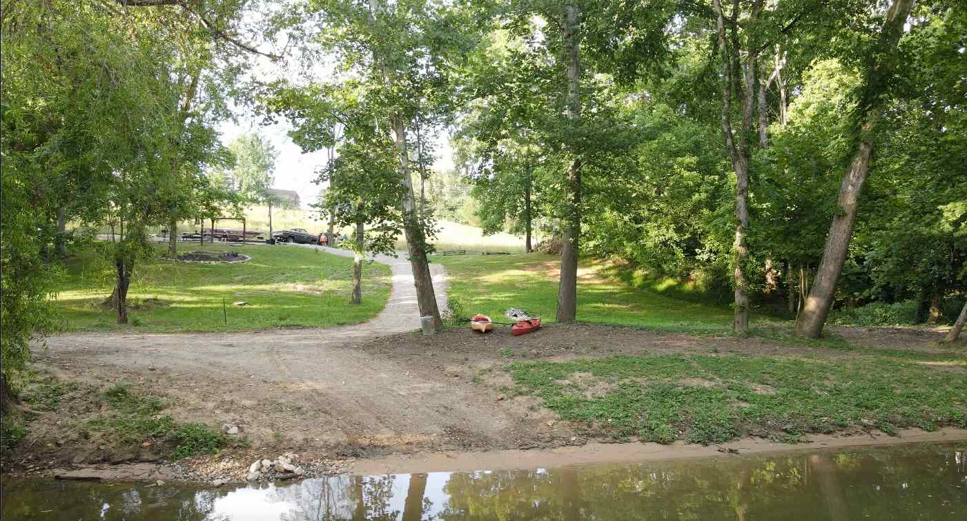 Campsite on the Caney