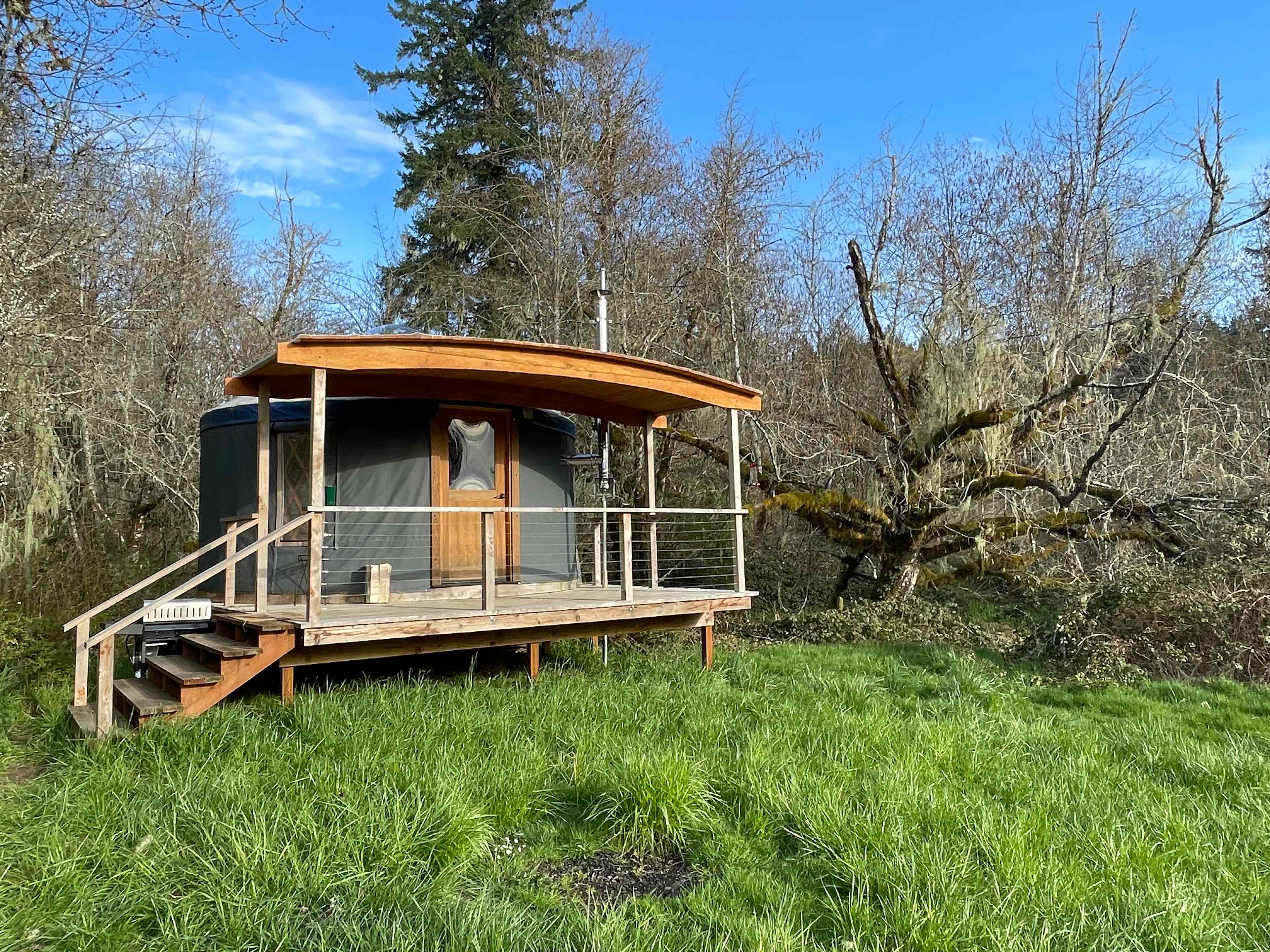 Squared Roots Farm Yurt