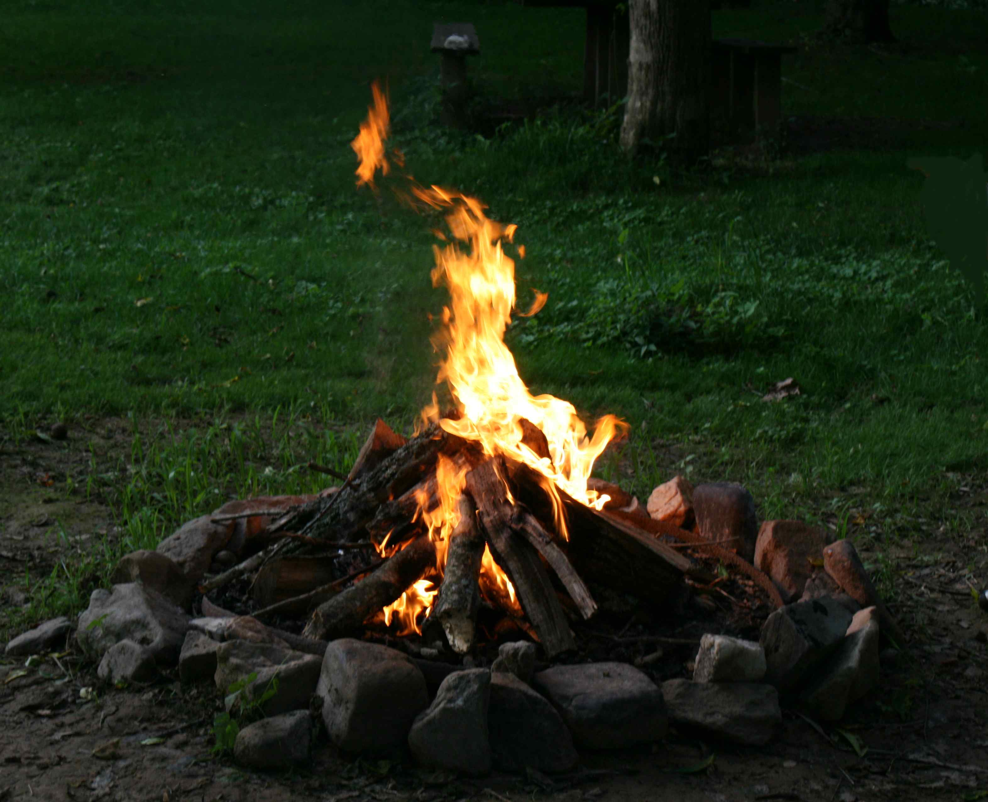 Camping on the Hazel River