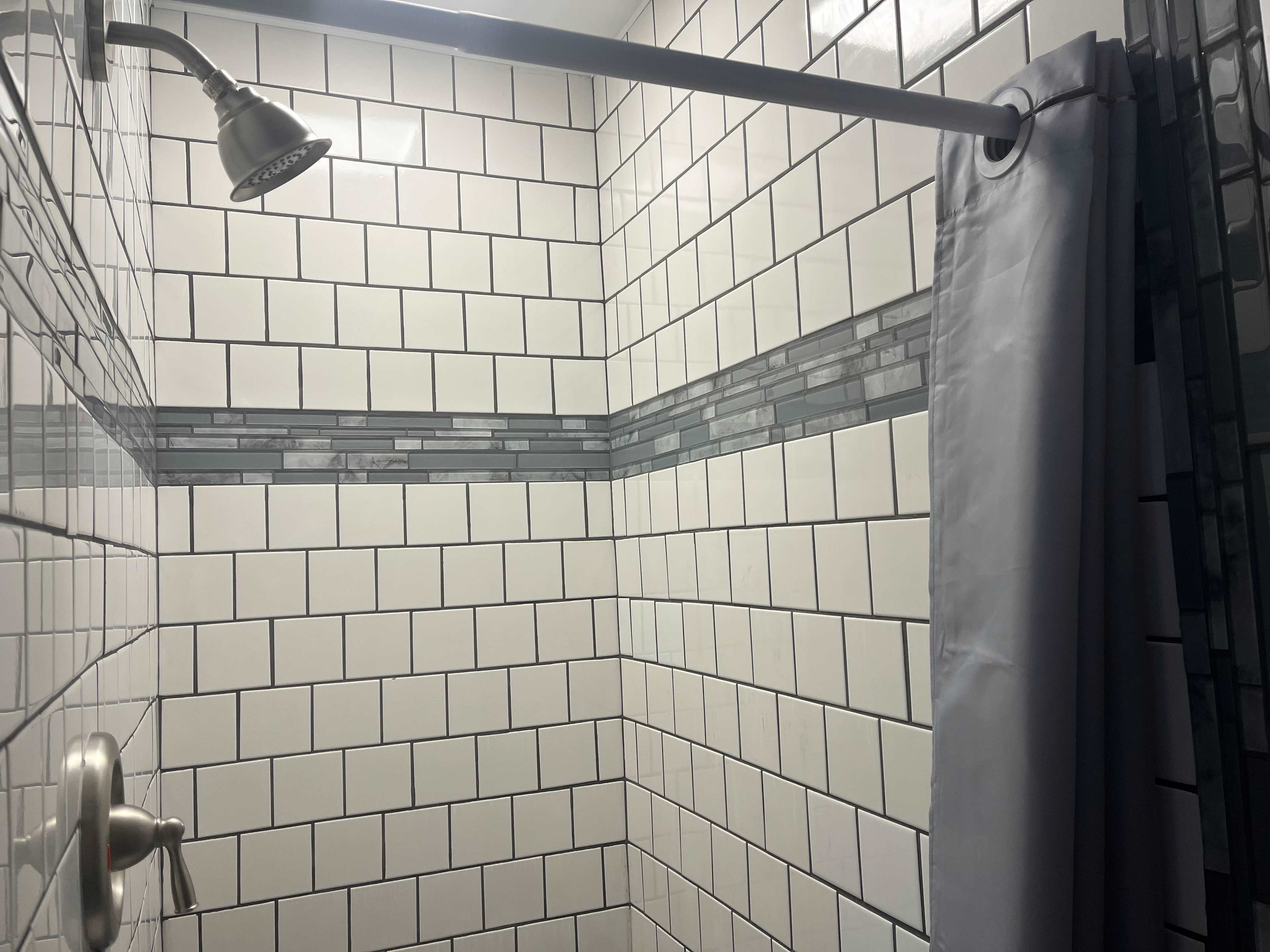 Full shower facility grab your belongings, shower, laundry and bathroom provided, grab yourself a towel, I do have a few if you forget.