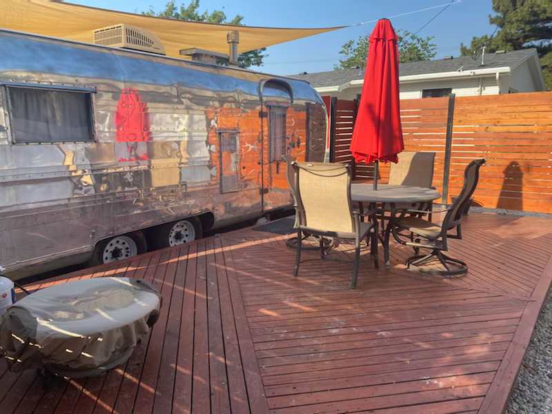 1959 Airstream Tiny Home- Hot Tub!