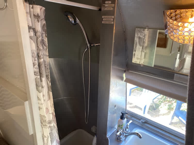 1959 Airstream Tiny Home- Hot Tub!