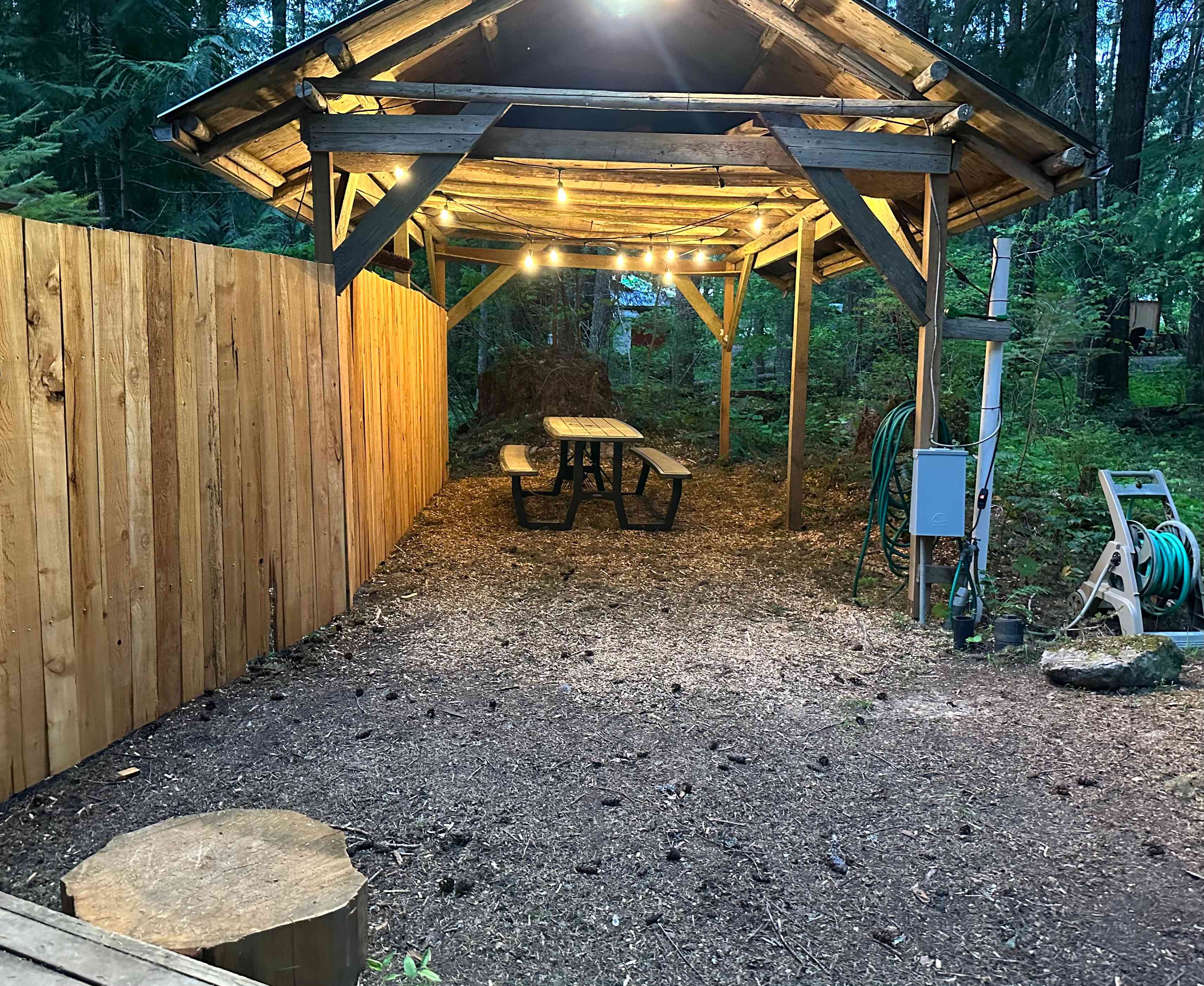 Private RV parking near Mt Rainier
