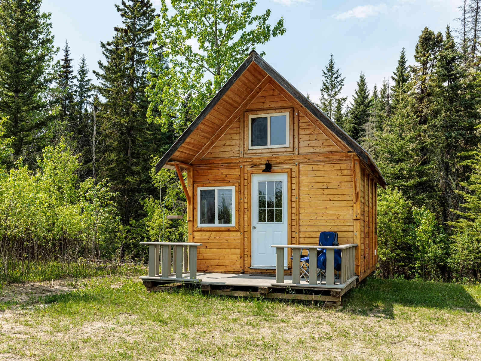 Cozy log cabin