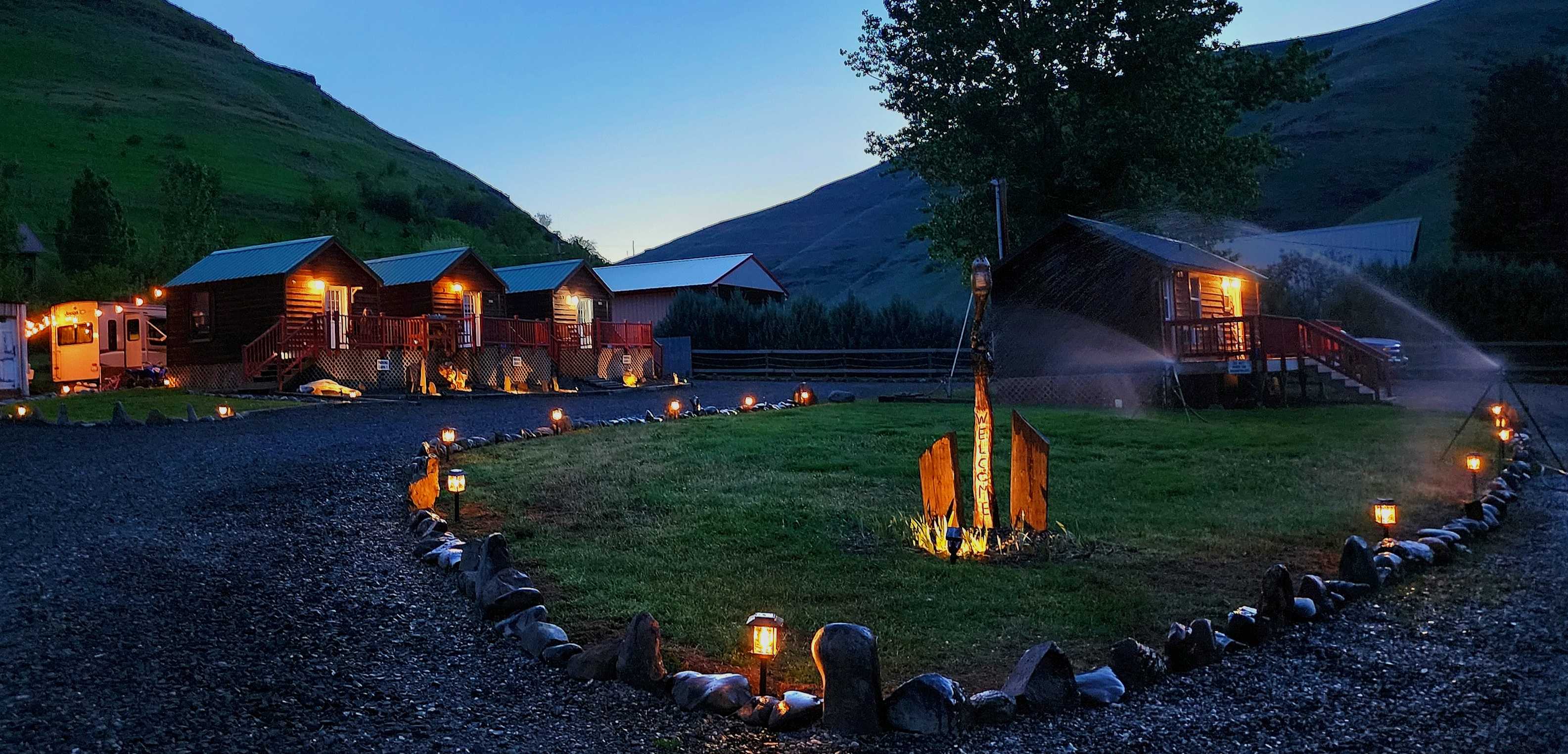 Overnight at the Oasis