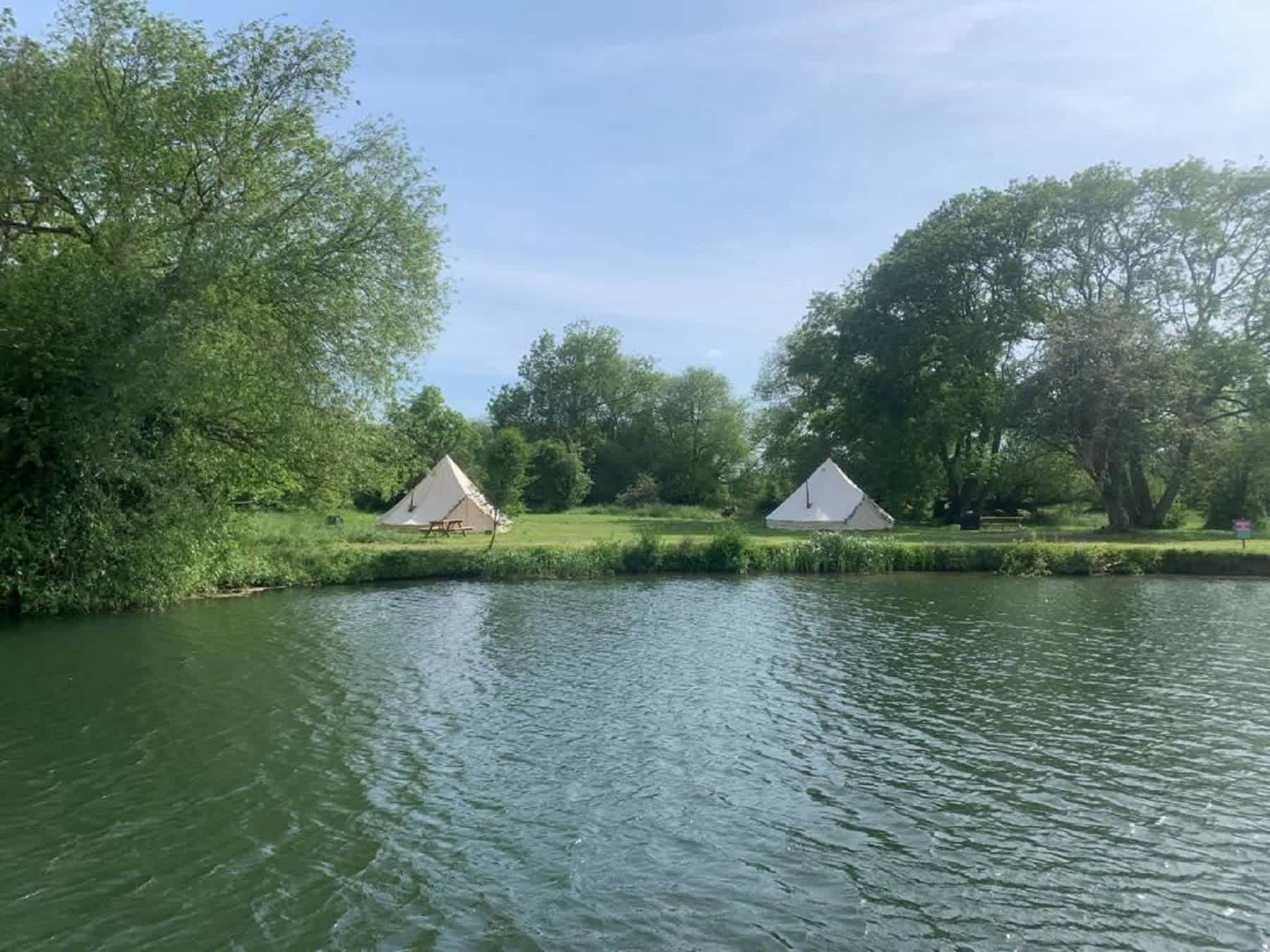 Camping By The River