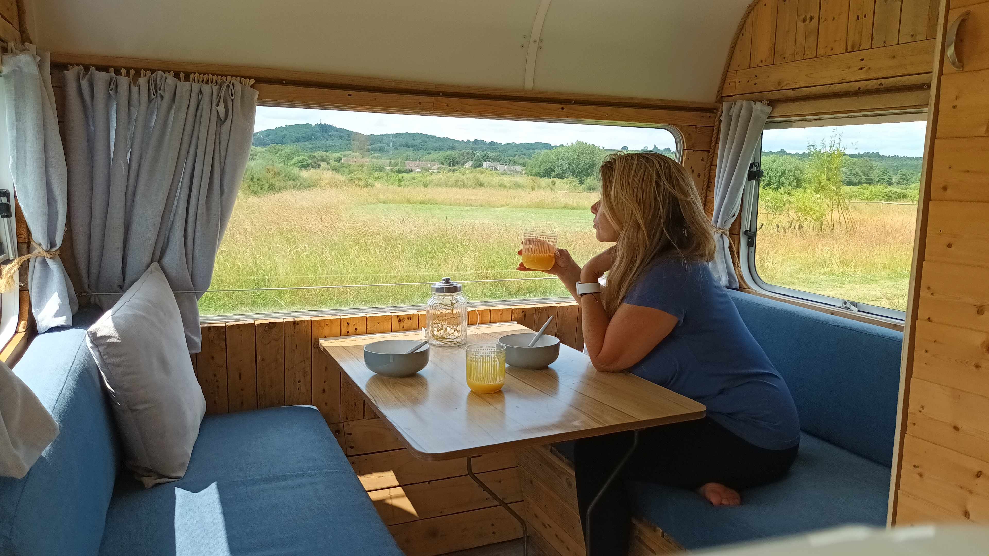 Breakfast with a view!