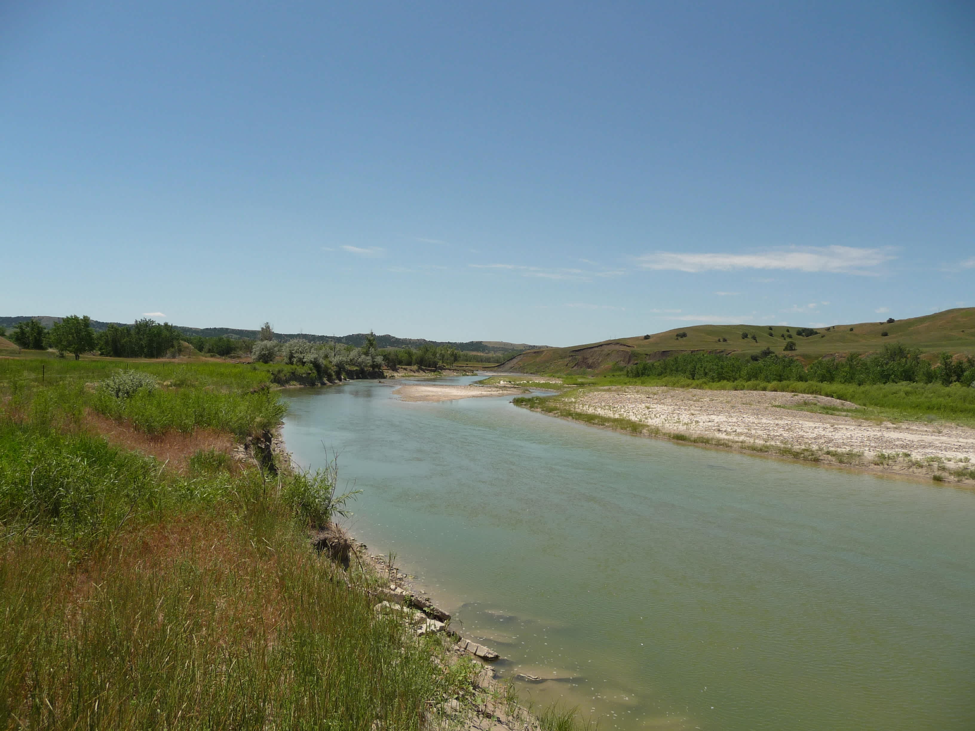 B gravel pit.