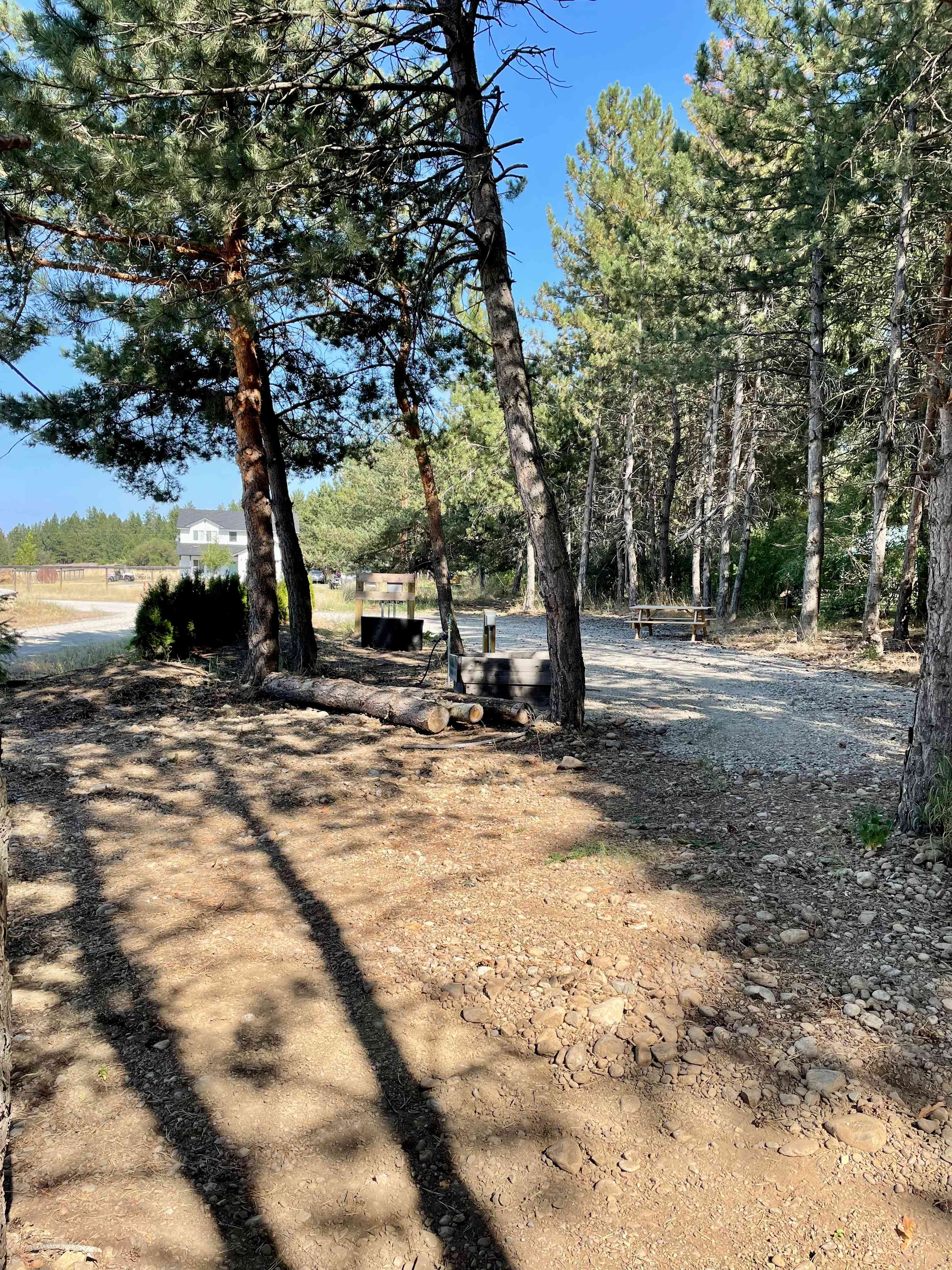RV site with power and water